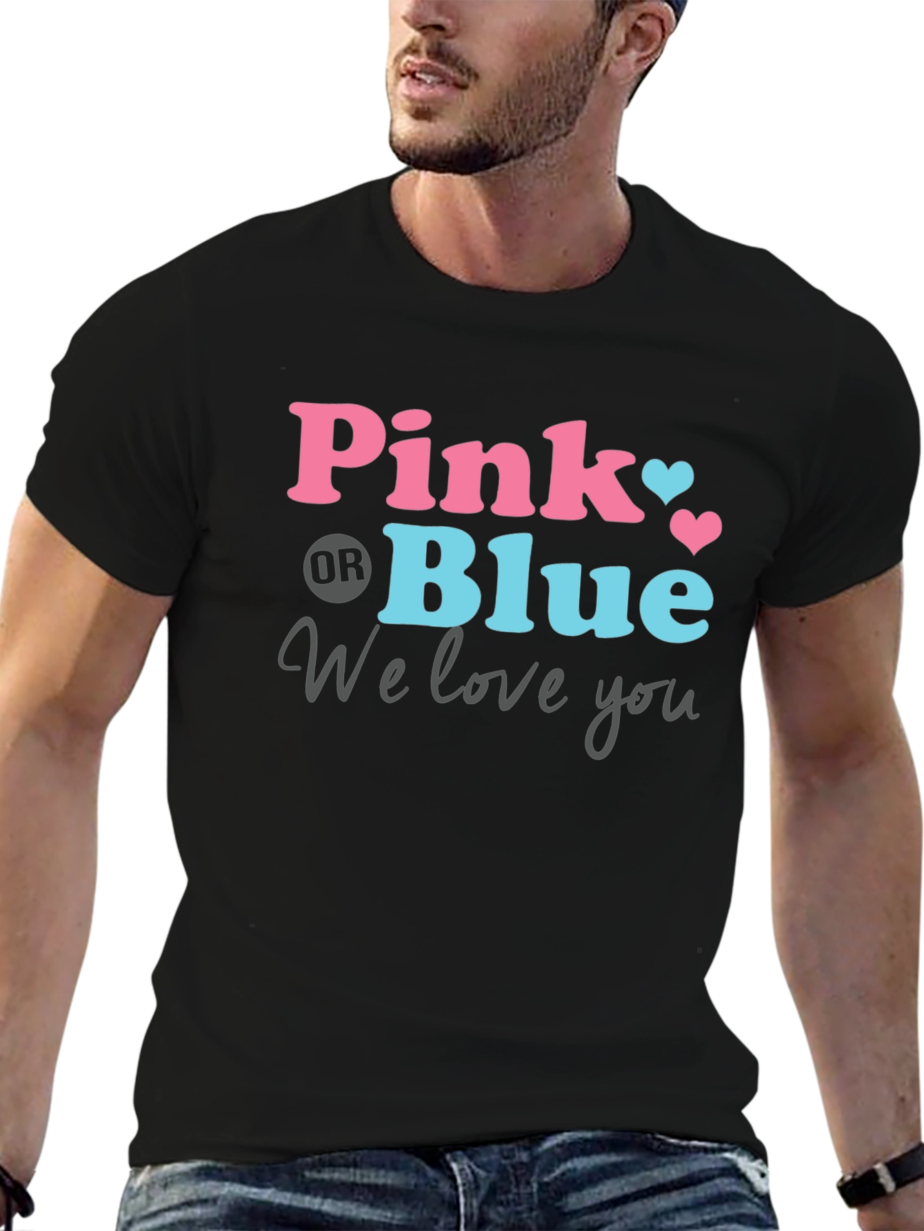 Pink or Blue Gender Reveal Shirt