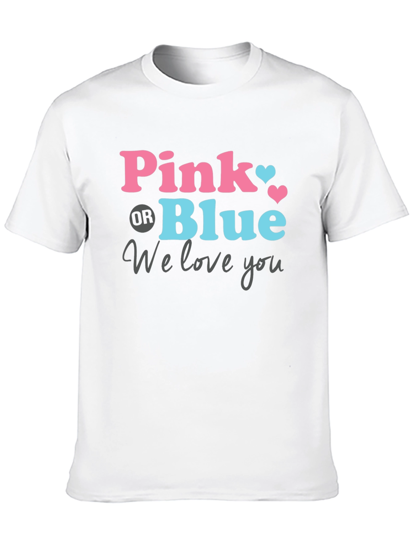 Pink or Blue Gender Reveal Shirt
