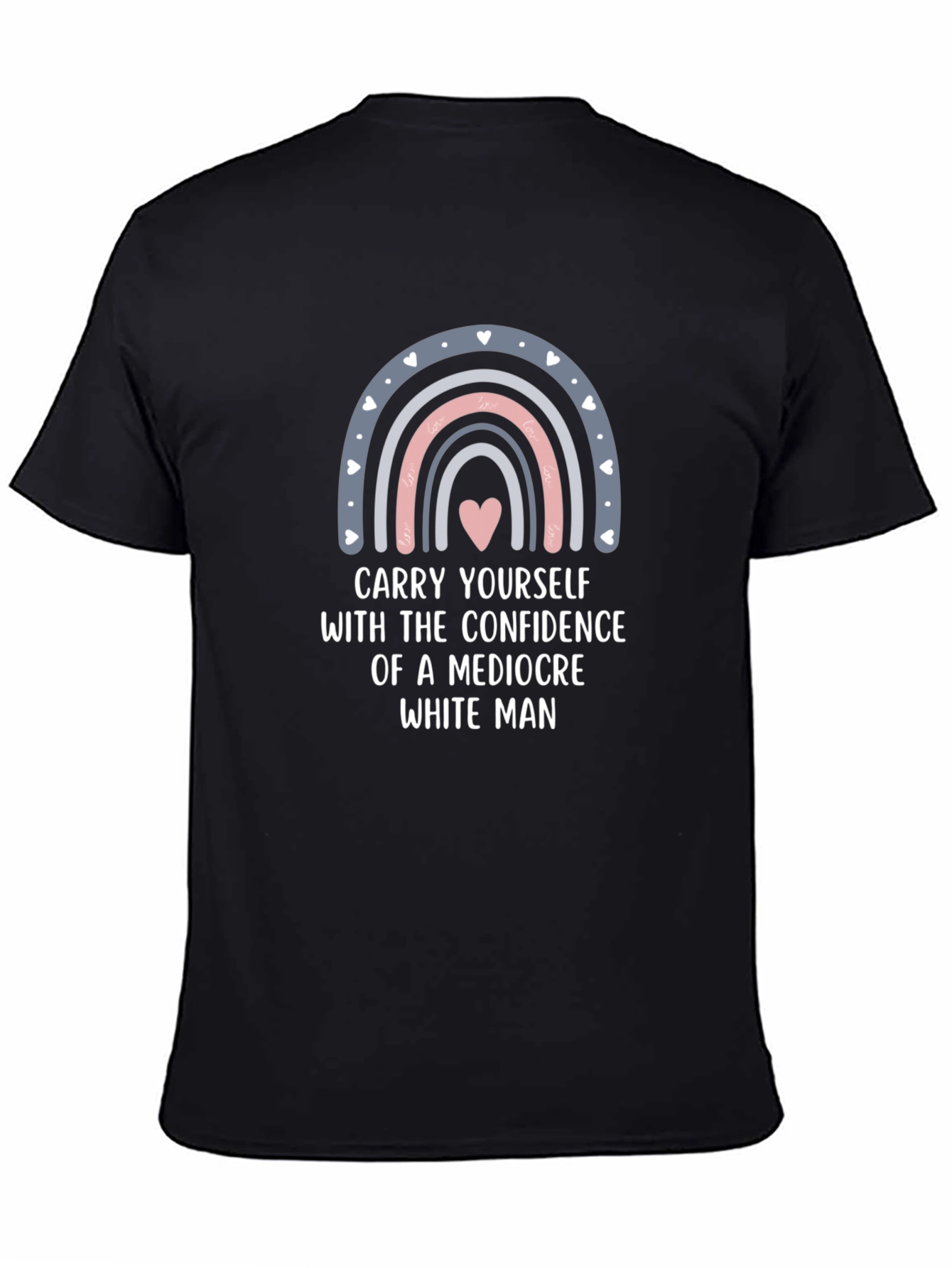 Carry Yourself T-Shirt - Confidence Rainbow Tee