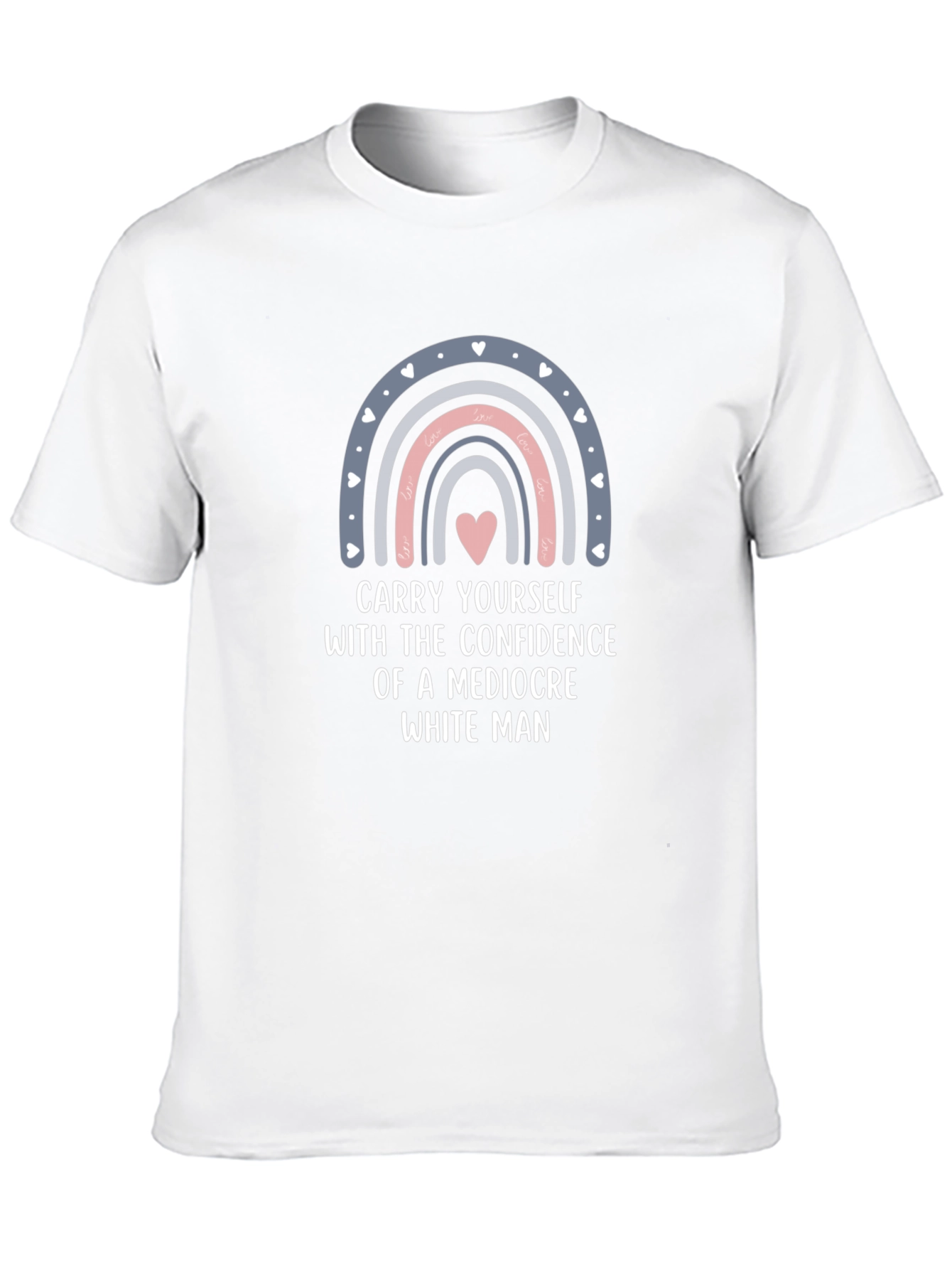 Carry Yourself T-Shirt - Confidence Rainbow Tee