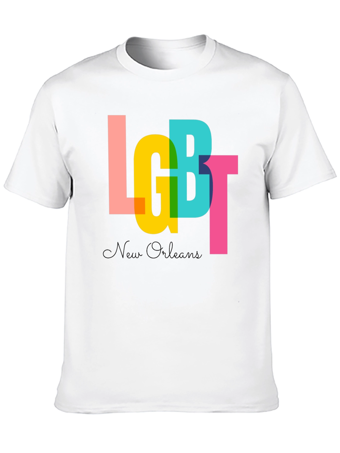 LGBT New Orleans Graphic Tee