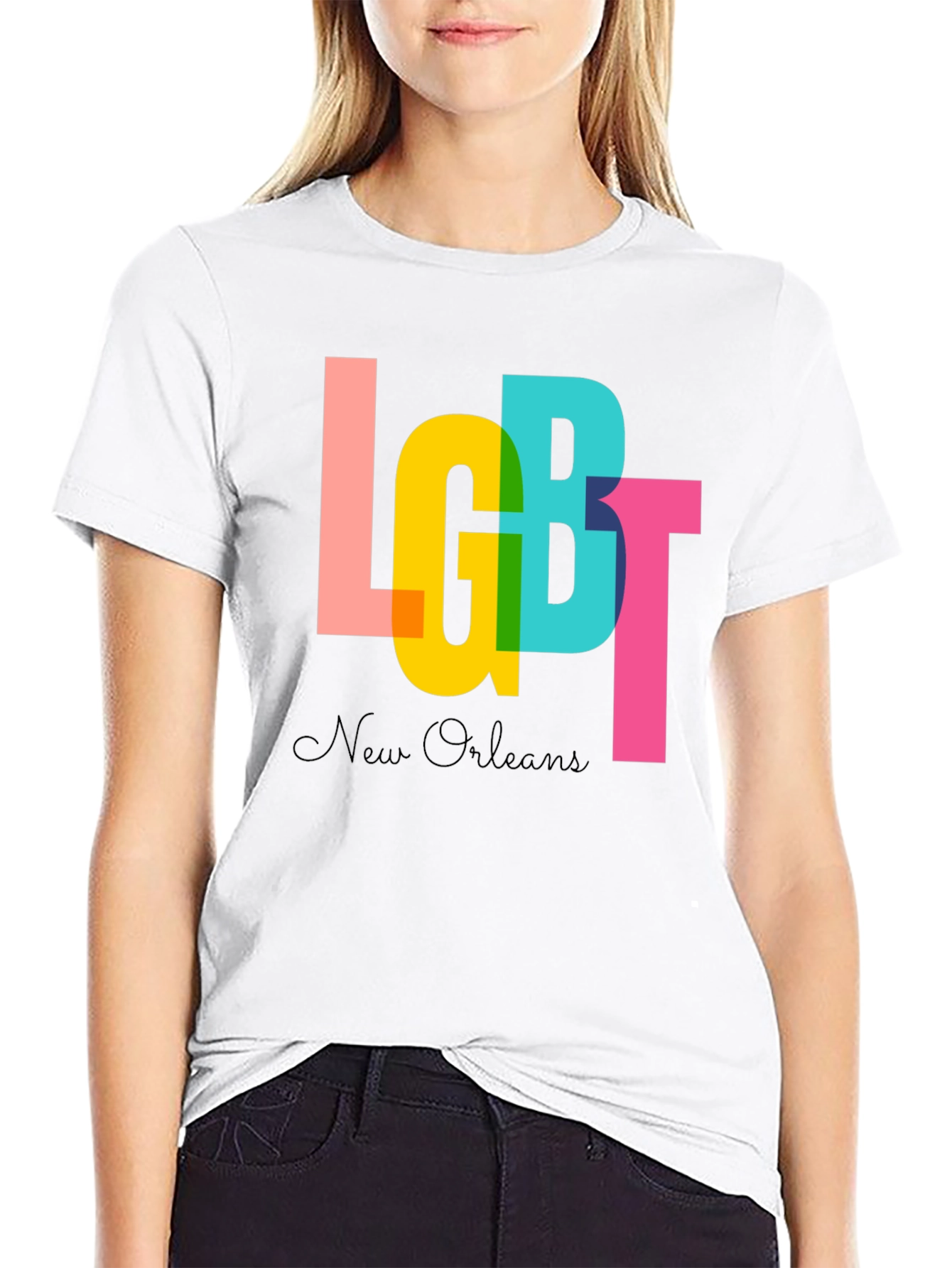 LGBT New Orleans Graphic Tee