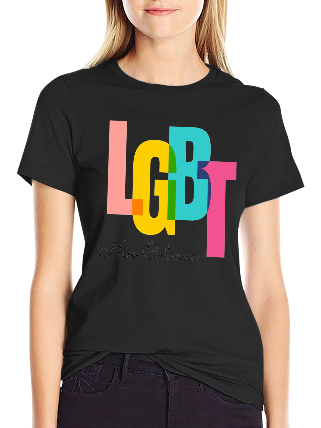 LGBT New Orleans Graphic Tee