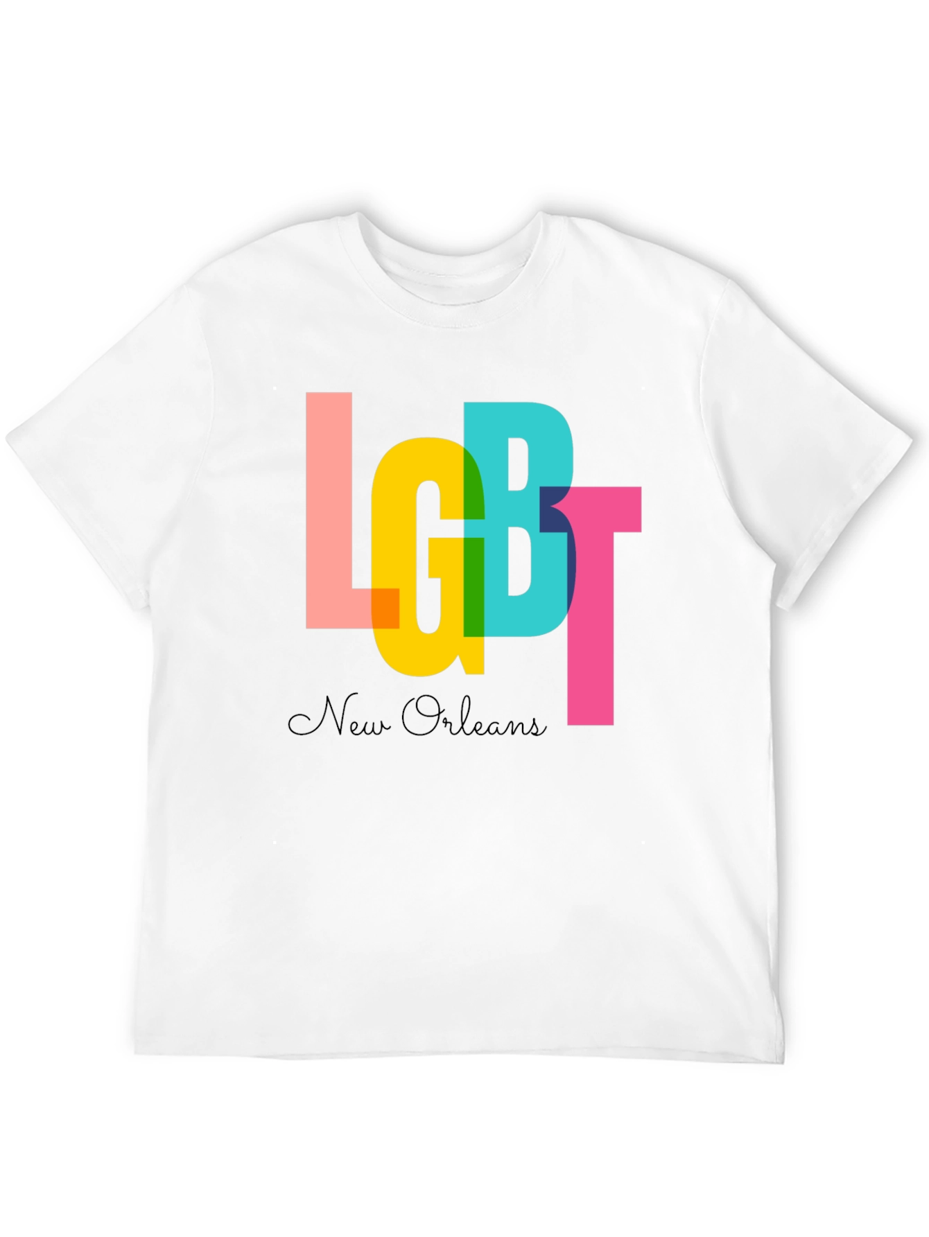 LGBT New Orleans Graphic Tee