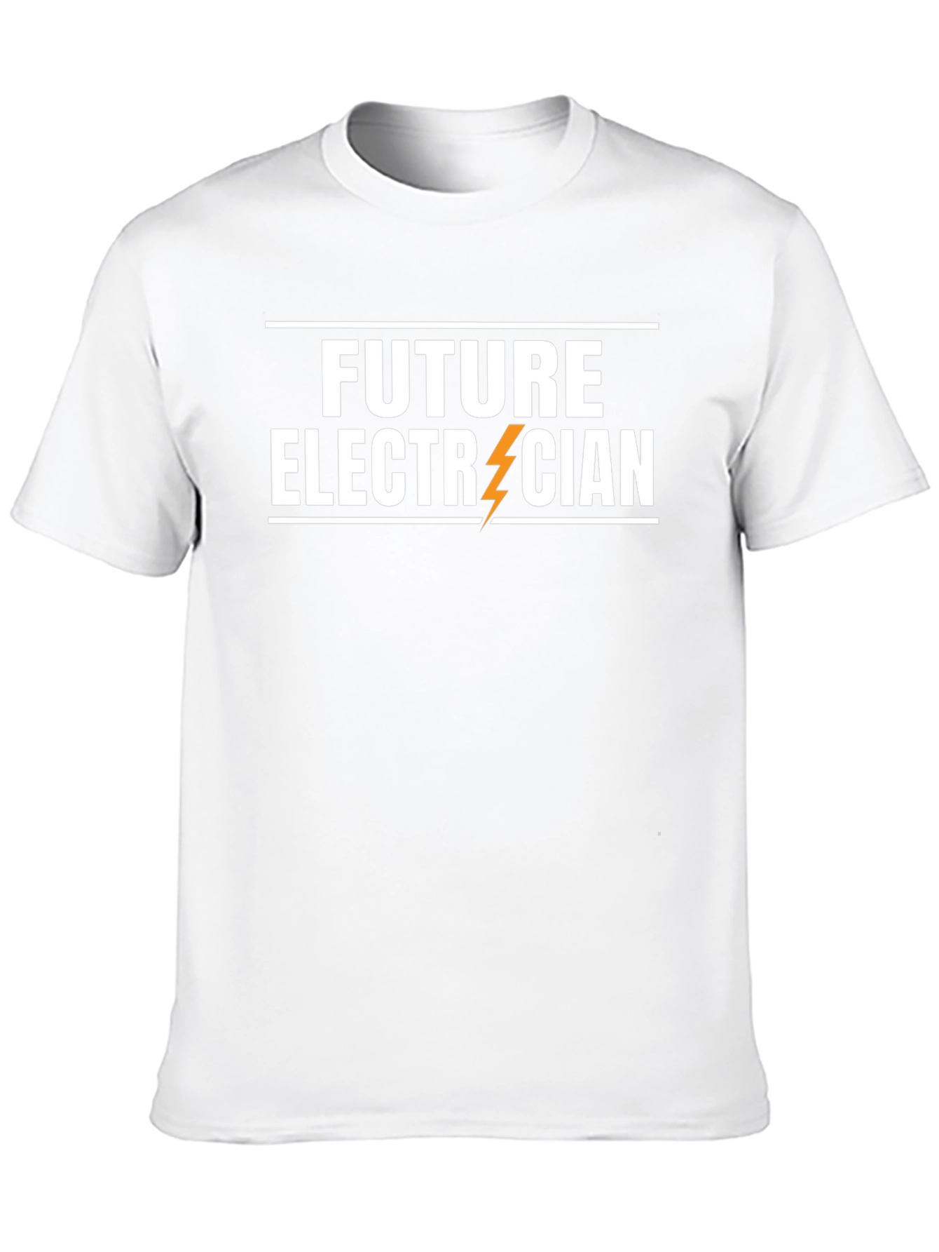 Future Electrician T-Shirt - Black Cotton Tee
