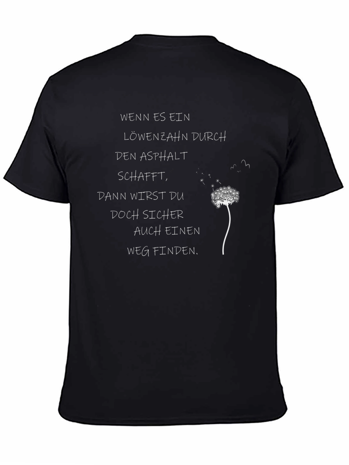 Motivational Dandelion Print Tee