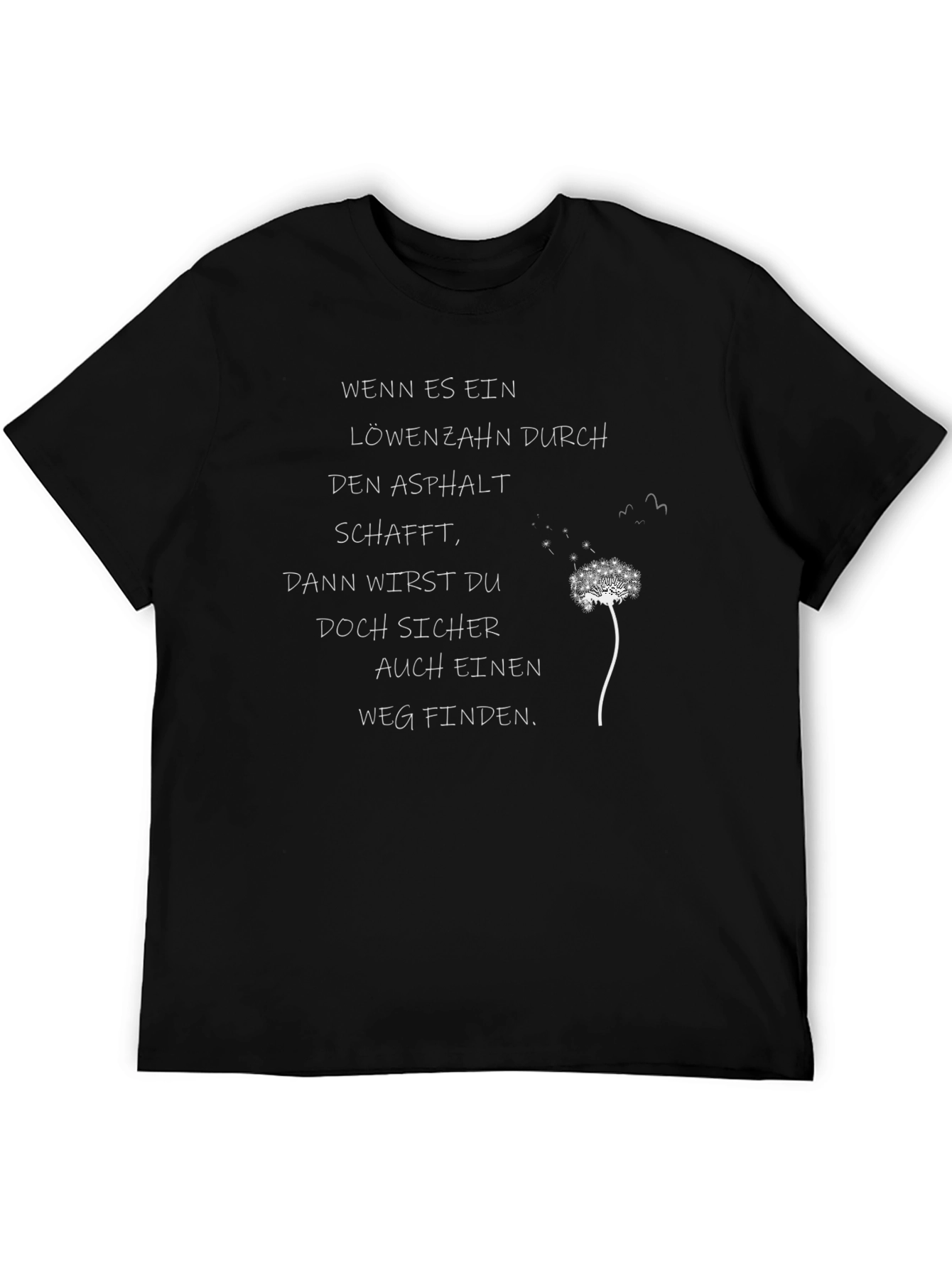 Motivational Dandelion Print Tee