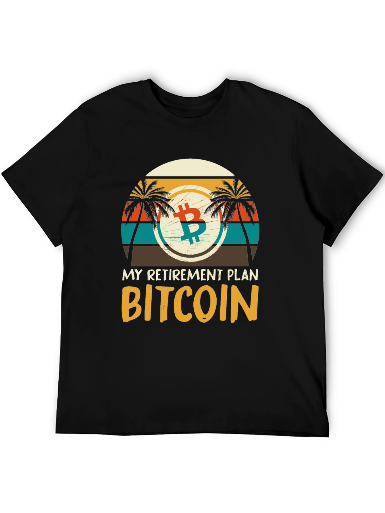 Bitcoin Retirement Plan T-Shirt - Crypto Investor Tee