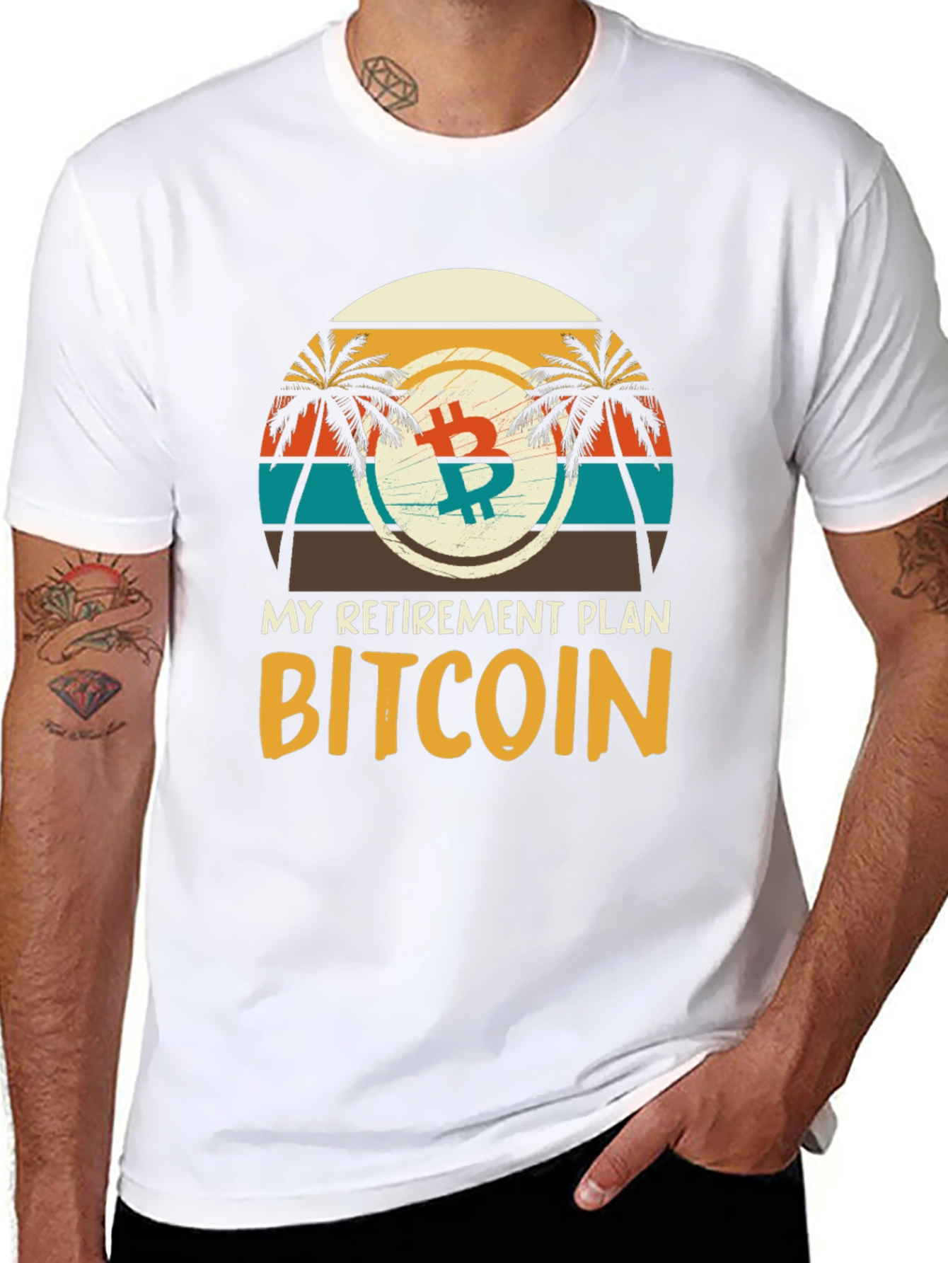 Bitcoin Retirement Plan T-Shirt - Crypto Investor Tee