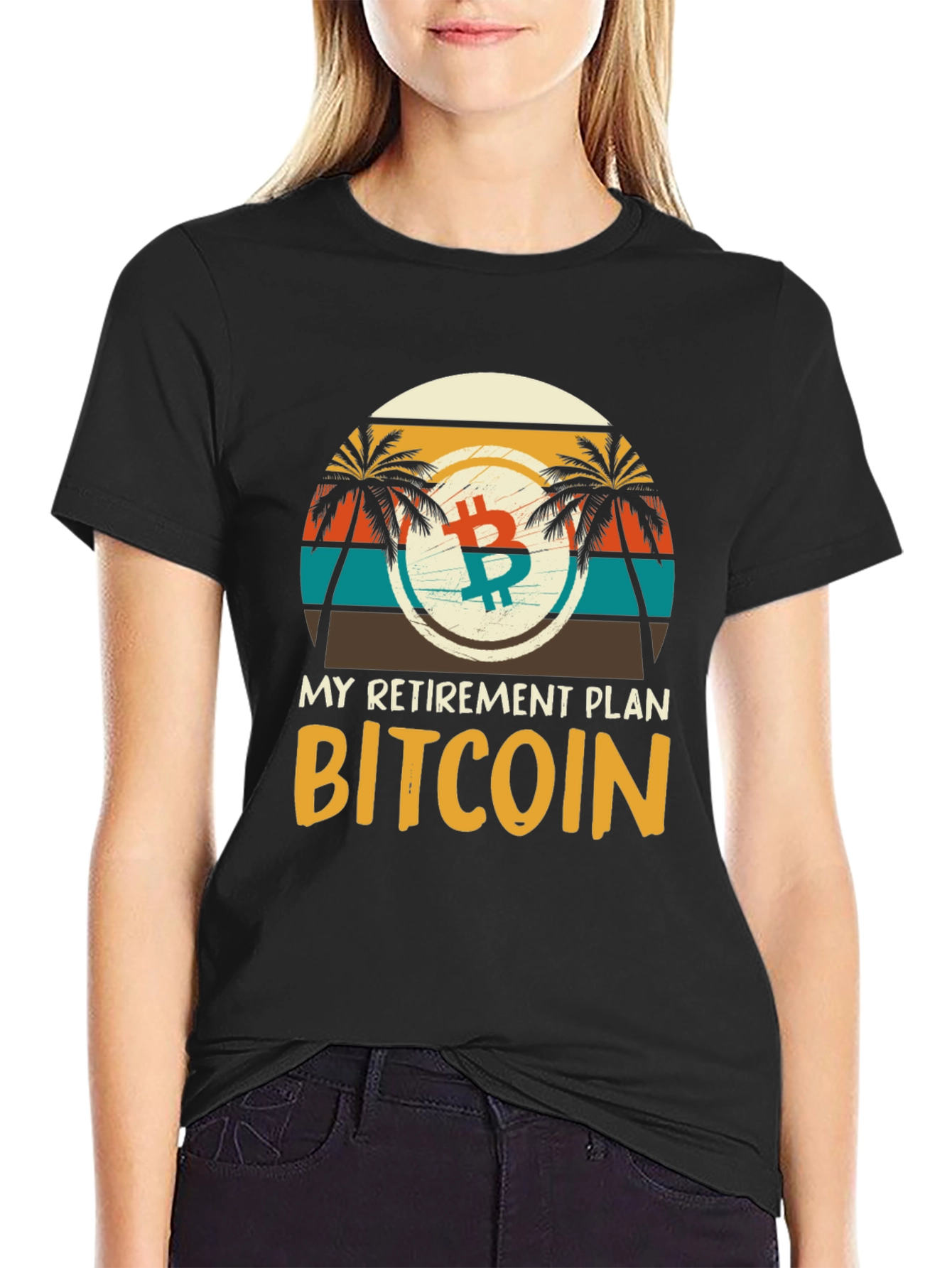 Bitcoin Retirement Plan T-Shirt - Crypto Investor Tee