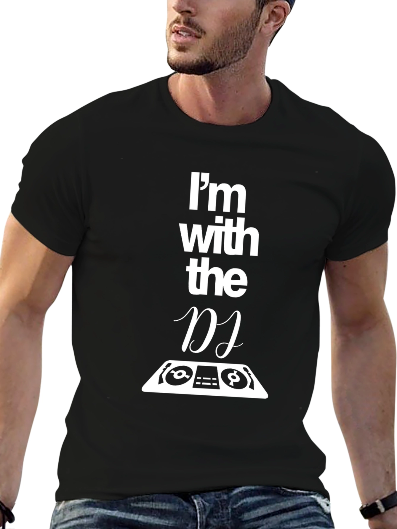 Im With The DJ Graphic Tee