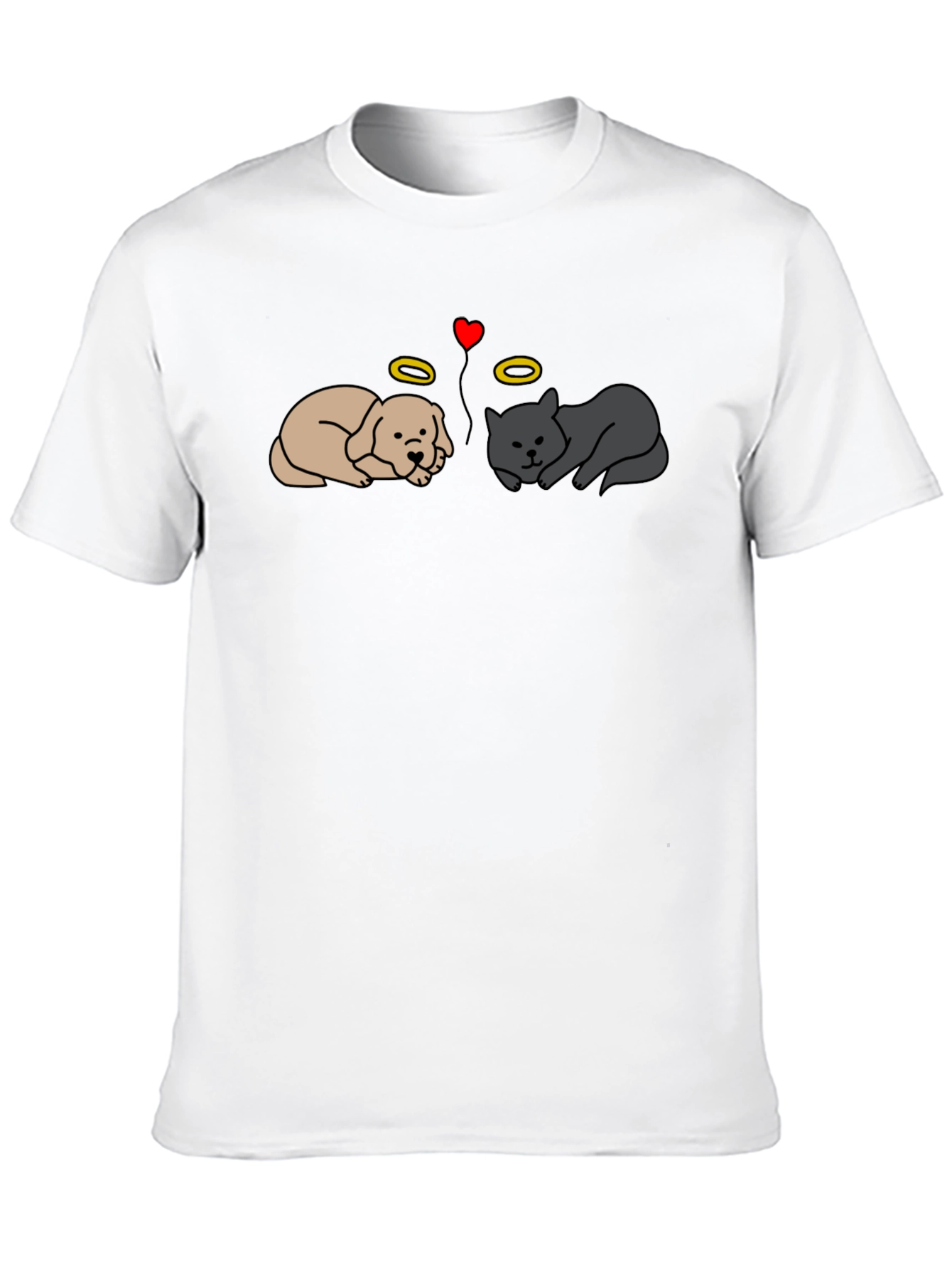 Angel Pet T-Shirt - Cat and Dog Tee