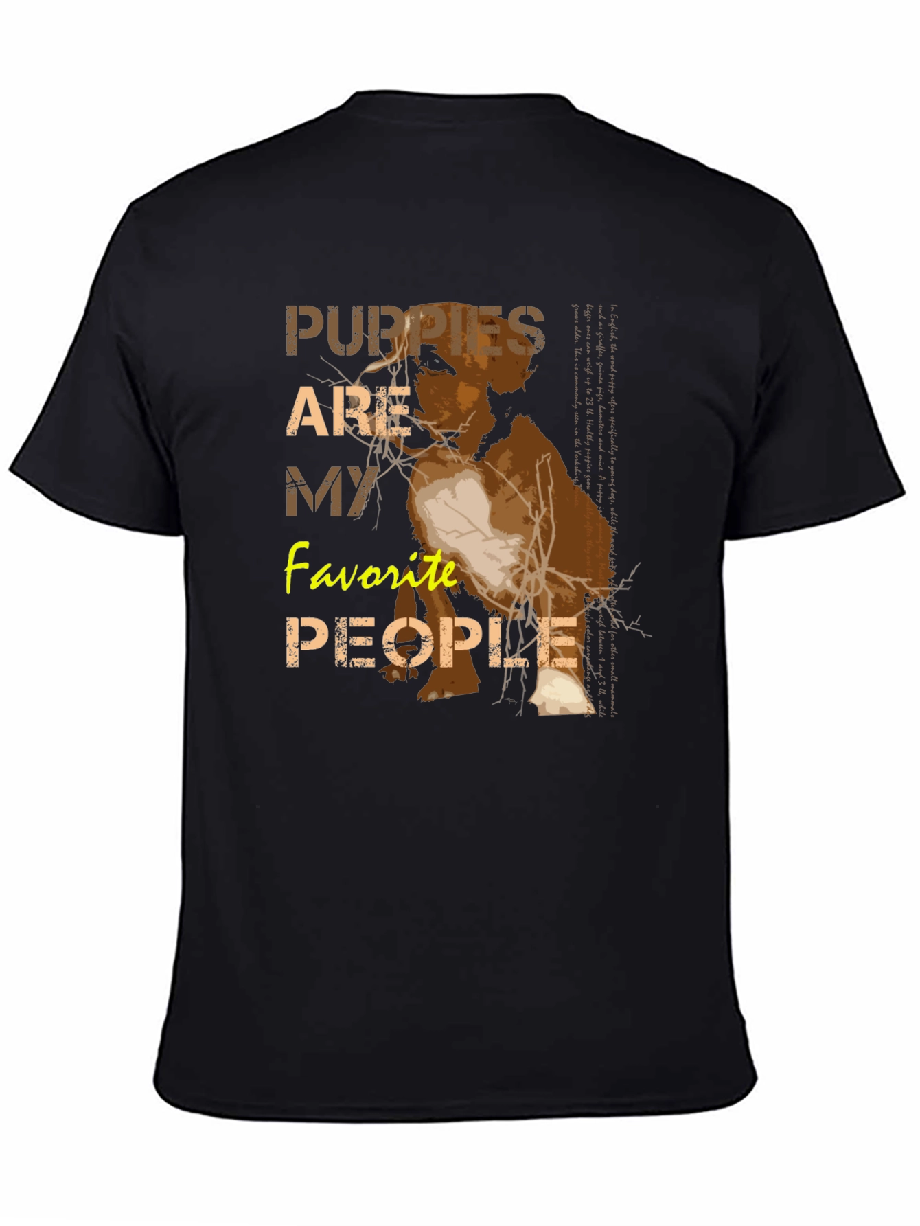Puppies Are My Favorite People T-Shirt