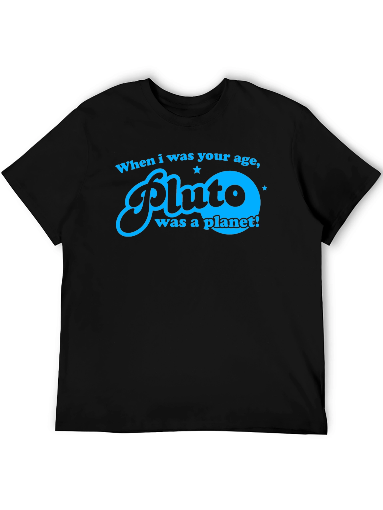Retro Pluto Planet T-Shirt - Astronomy Space Tee