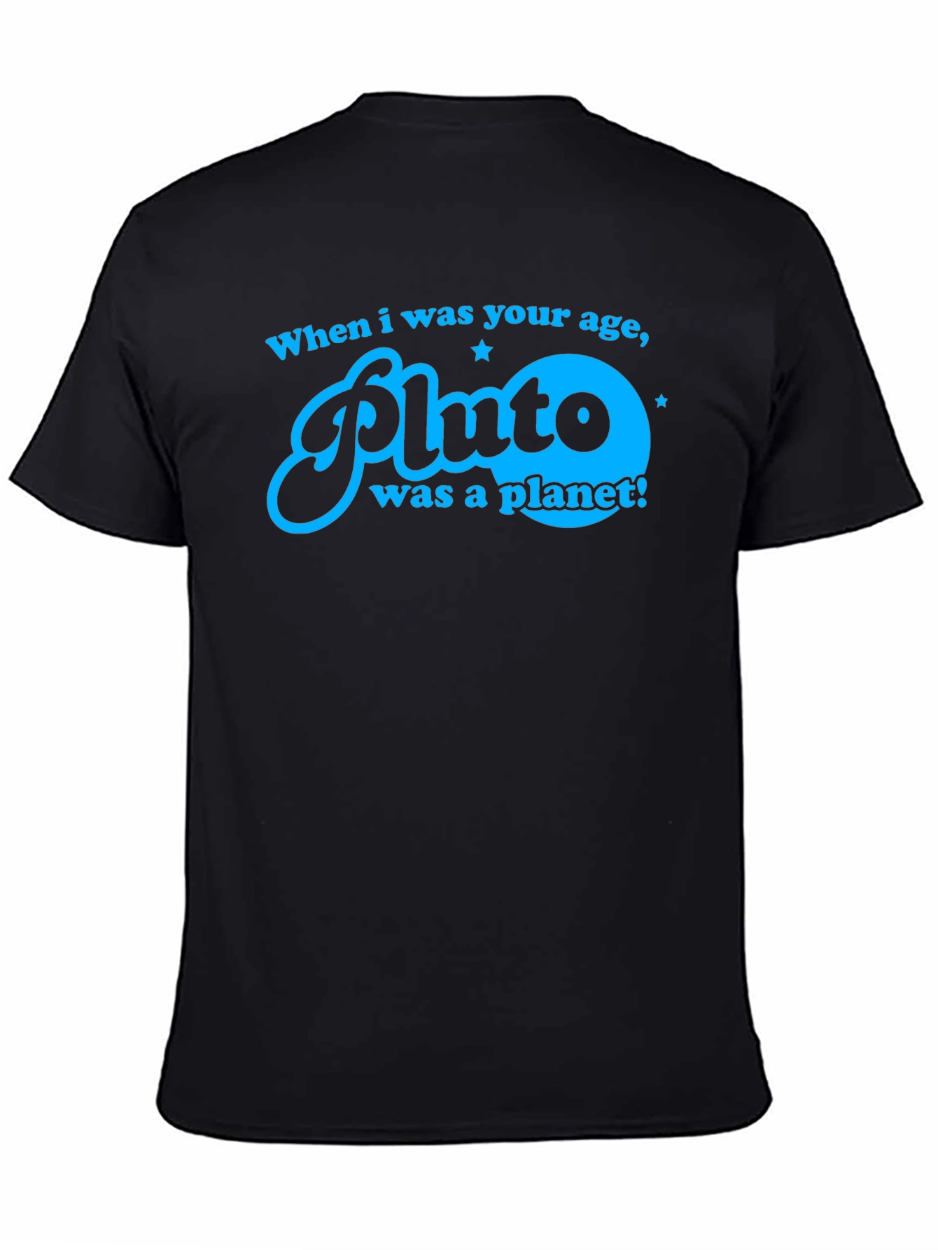 Retro Pluto Planet T-Shirt - Astronomy Space Tee