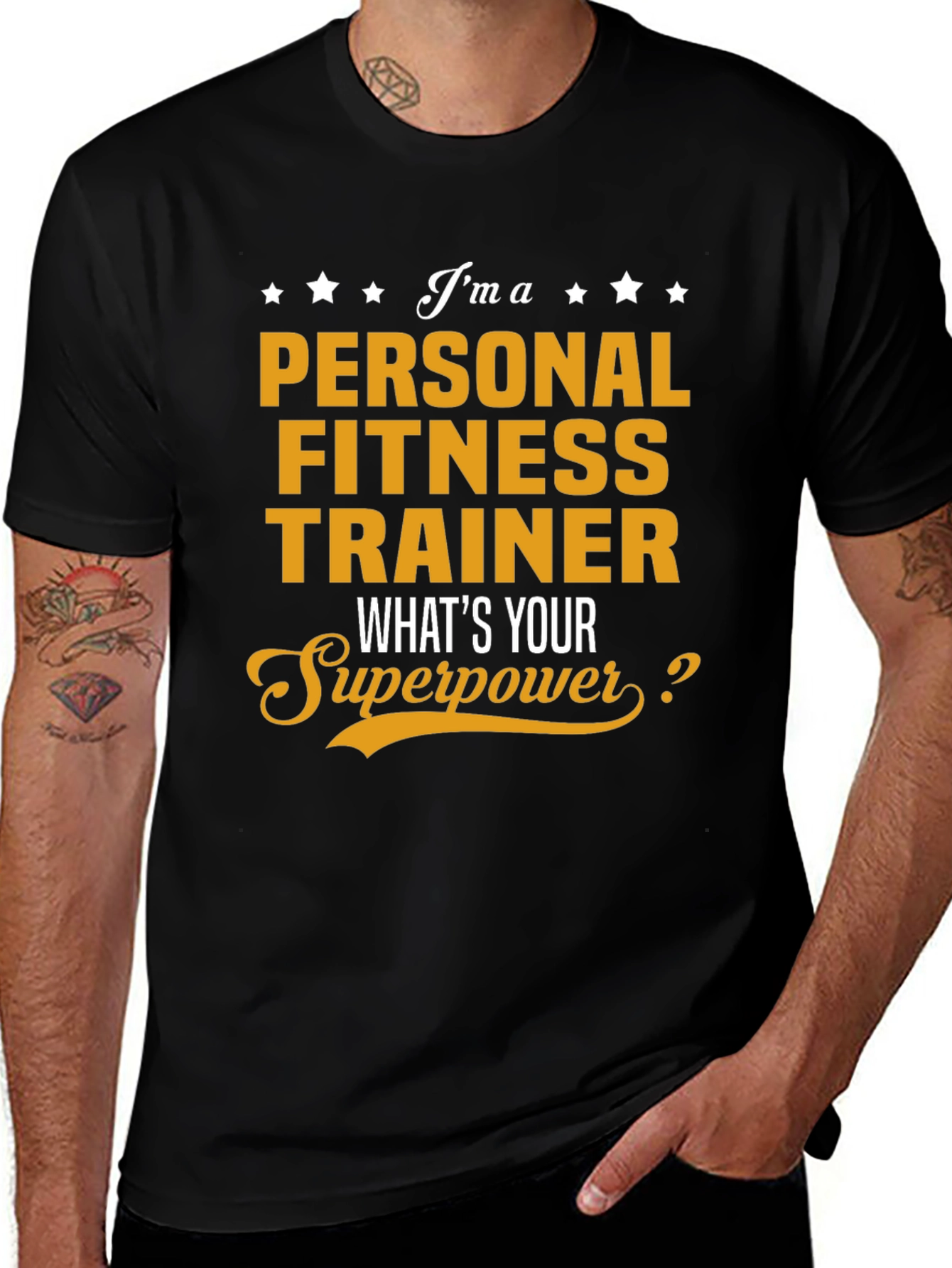 Personal Fitness Trainer Superpower T-Shirt