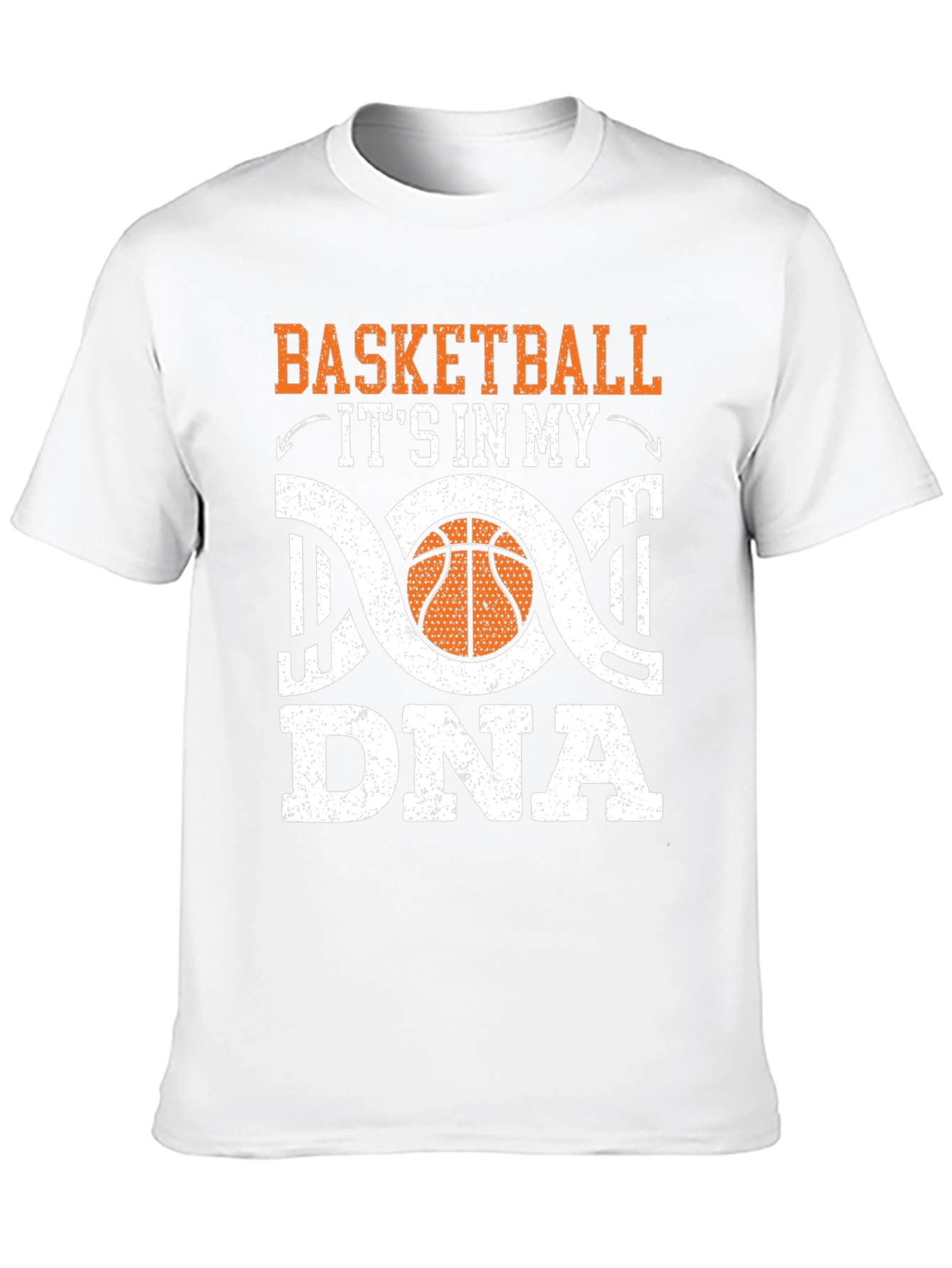 Basketball DNA Graphic T-Shirt - Black