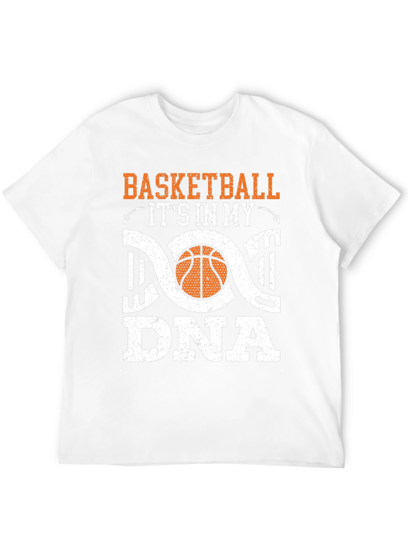 Basketball DNA Graphic T-Shirt - Black