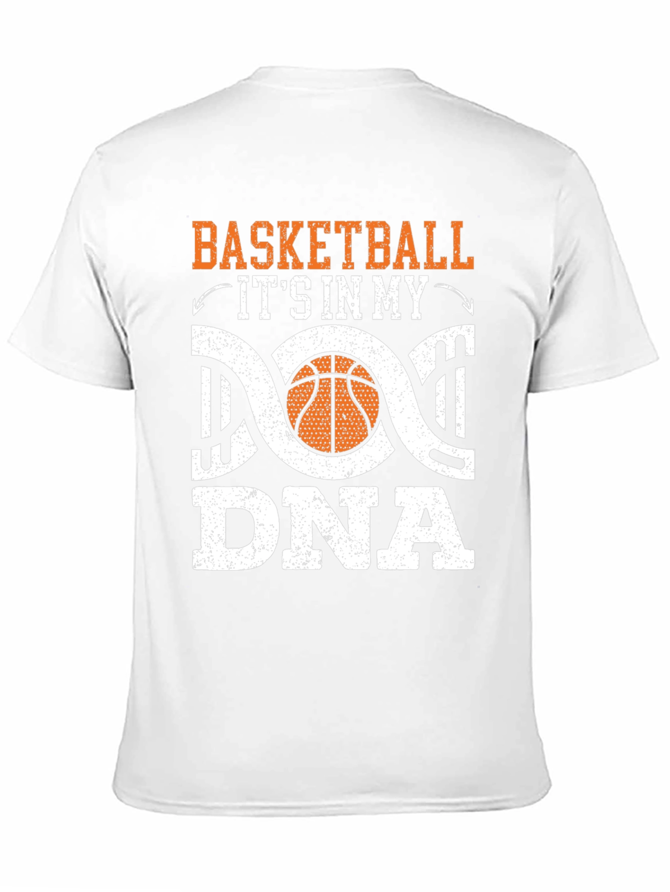 Basketball DNA Graphic T-Shirt - Black