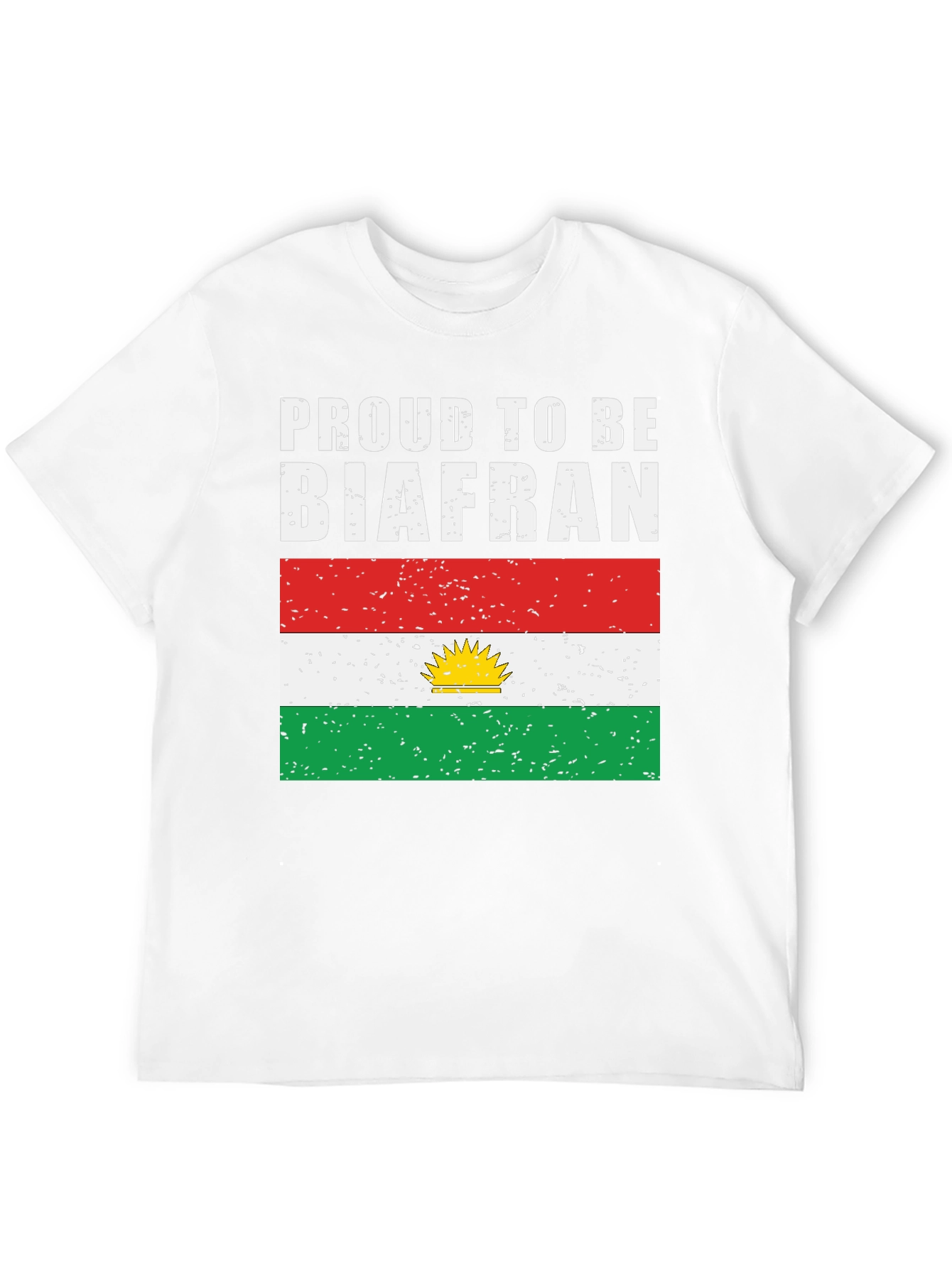 Proud To Be Biafran T-Shirt - Biafran Flag