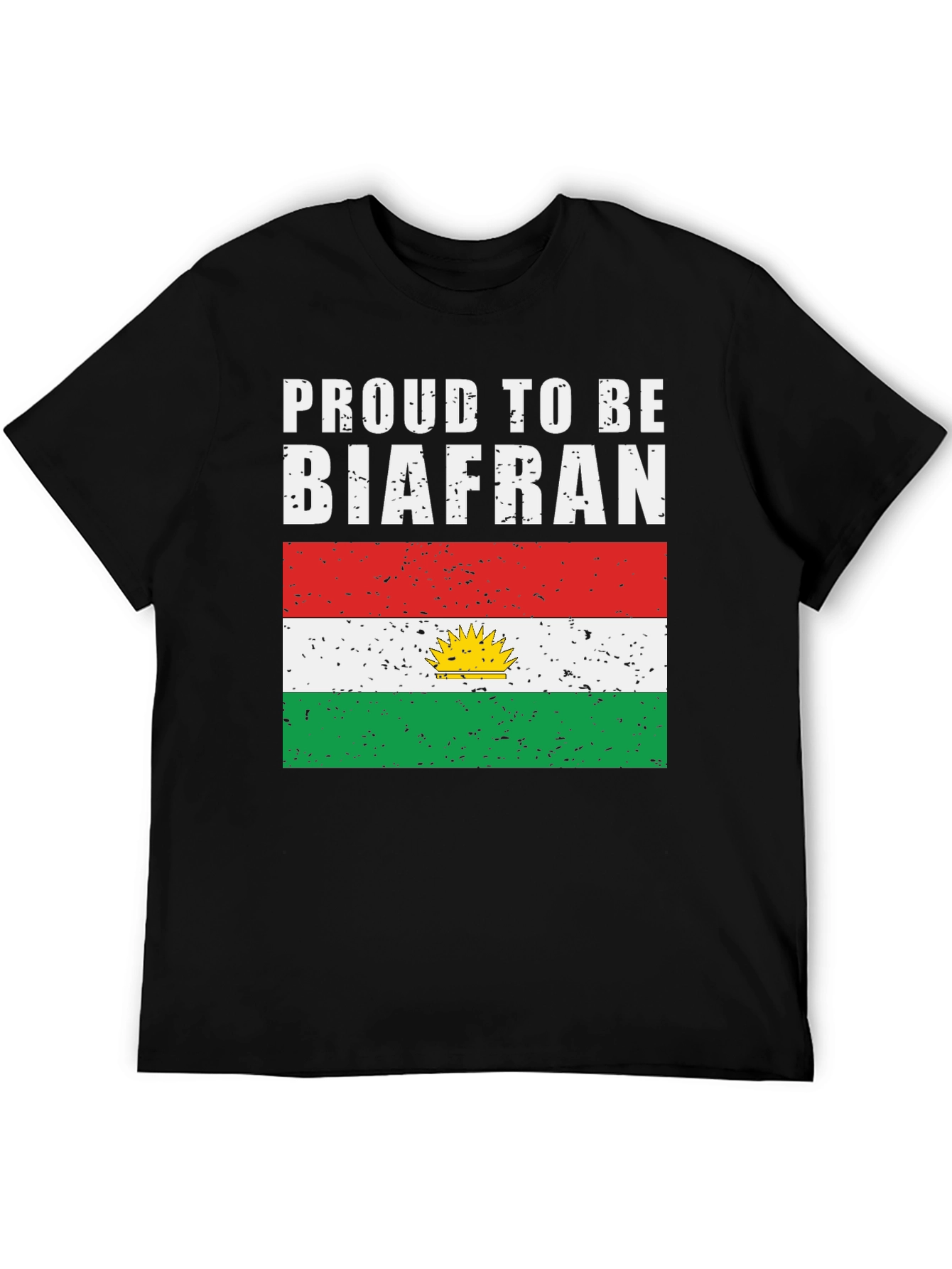 Proud To Be Biafran T-Shirt - Biafran Flag