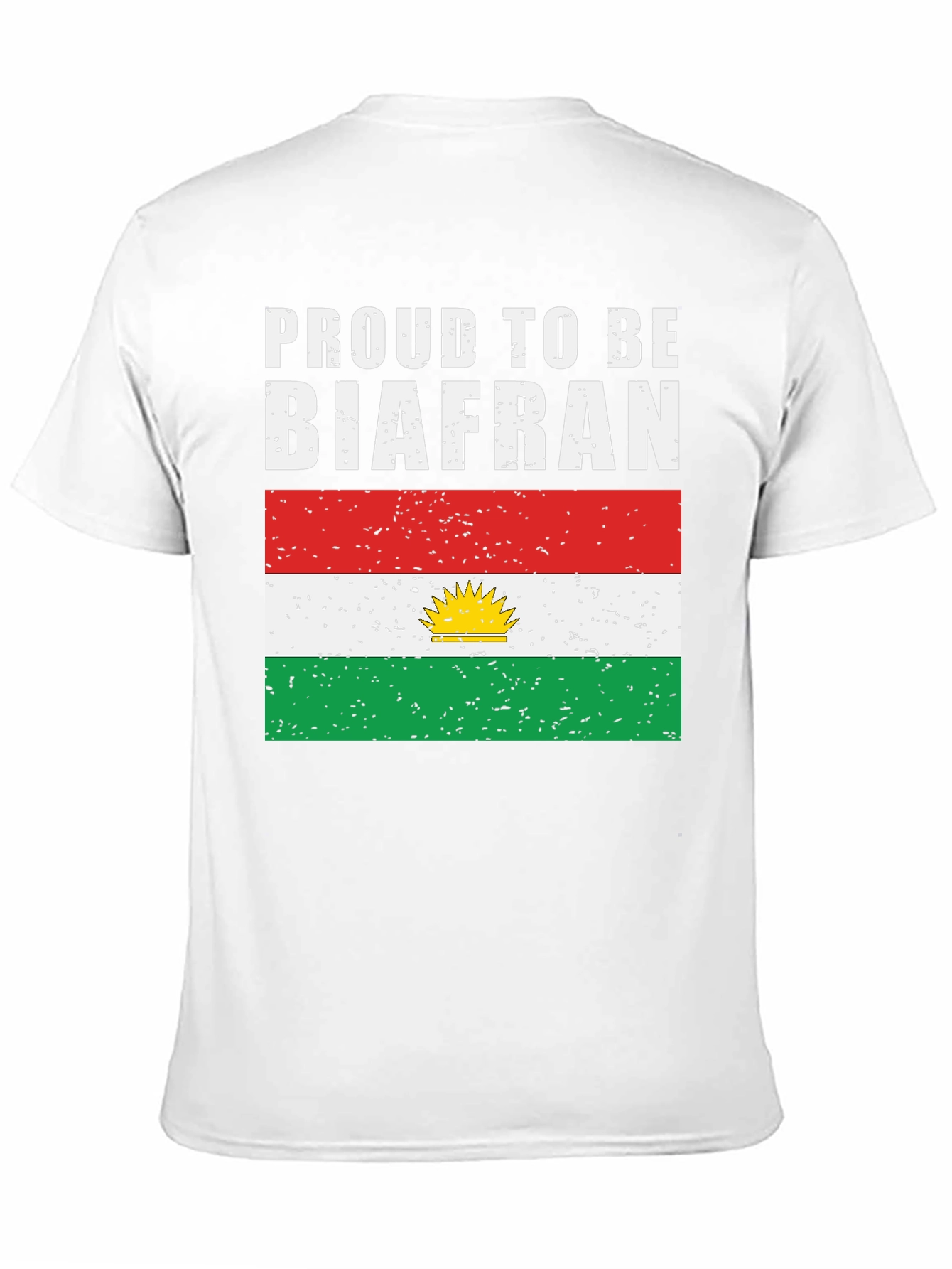 Proud To Be Biafran T-Shirt - Biafran Flag