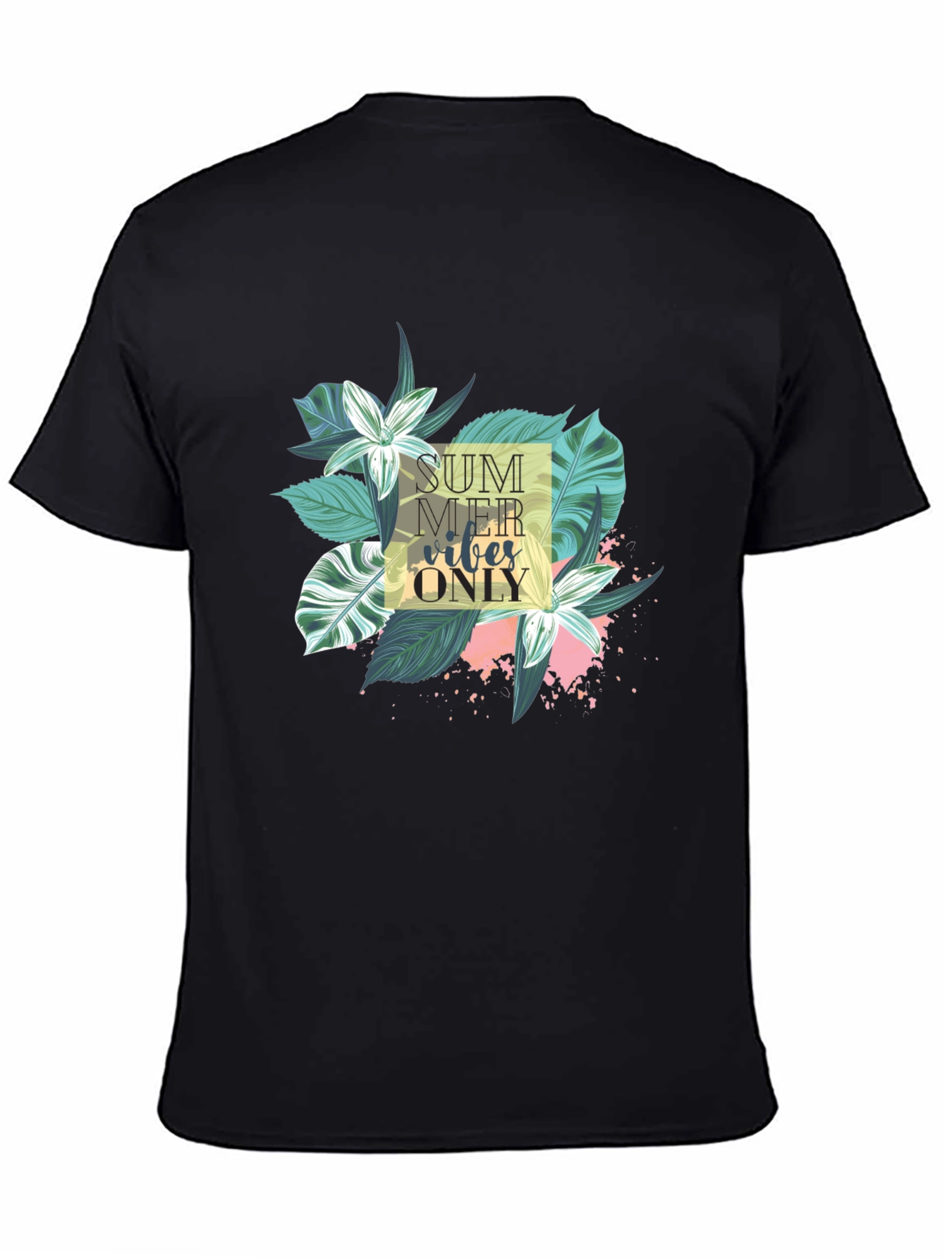 Summer Vibes T-Shirt - Tropical Graphic Tee