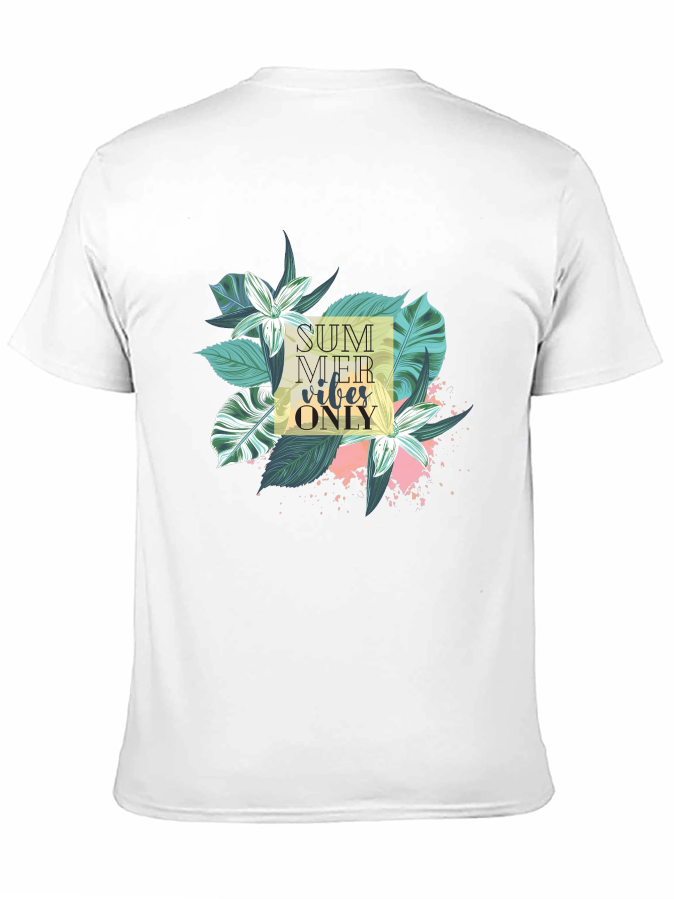 Summer Vibes T-Shirt - Tropical Graphic Tee