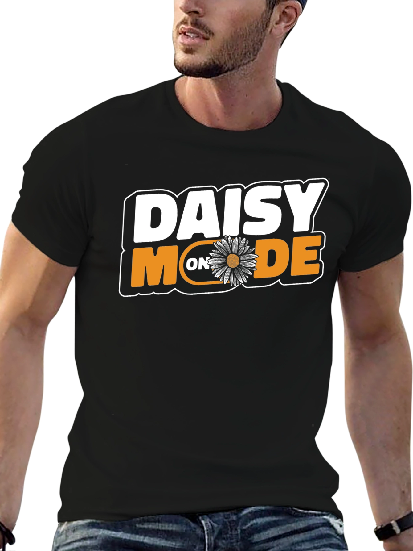 Daisy Mode Graphic Tee - Stylish Comfort