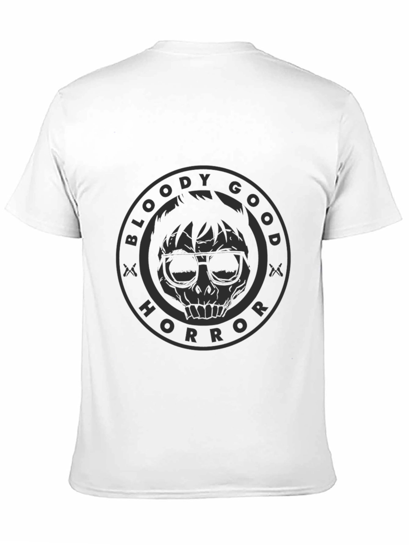 Bloody Good Horror Skull Graphic T-Shirt