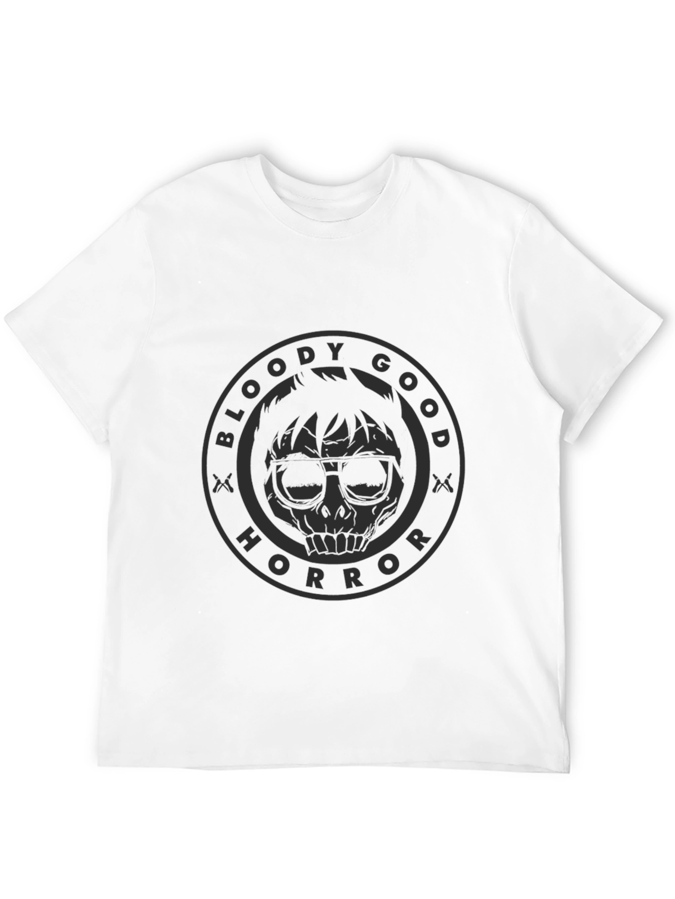 Bloody Good Horror Skull Graphic T-Shirt
