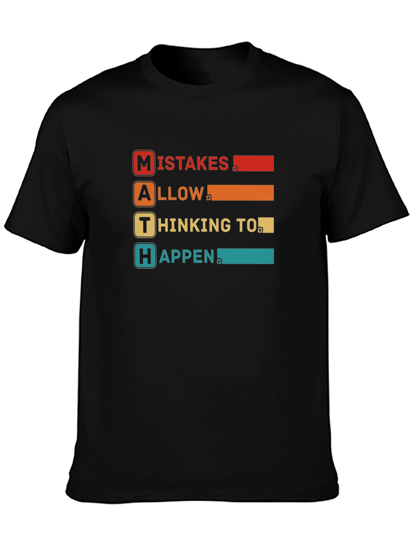 Math Mistakes Allow Thinking T-Shirt