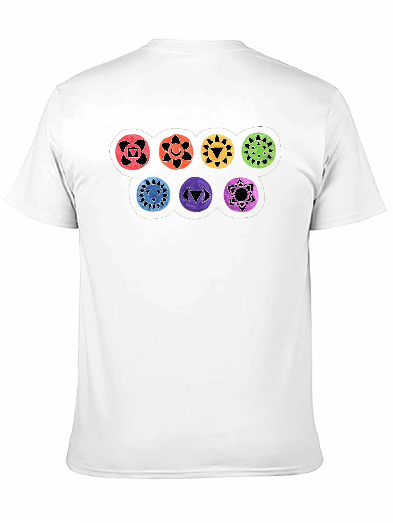 Chakra Symbol T-Shirt - Spiritual Design