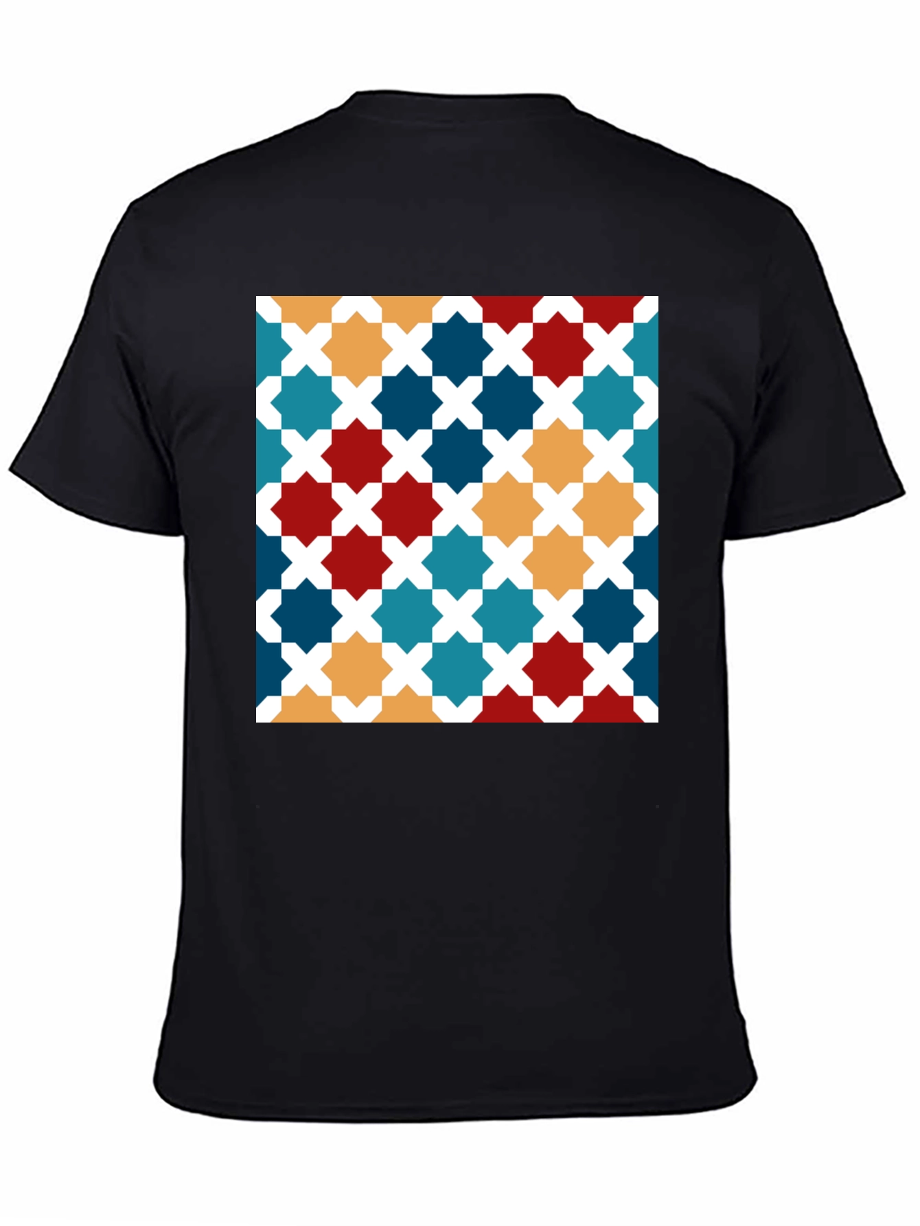 Geometric Pattern Tee - Modern Stylish Design