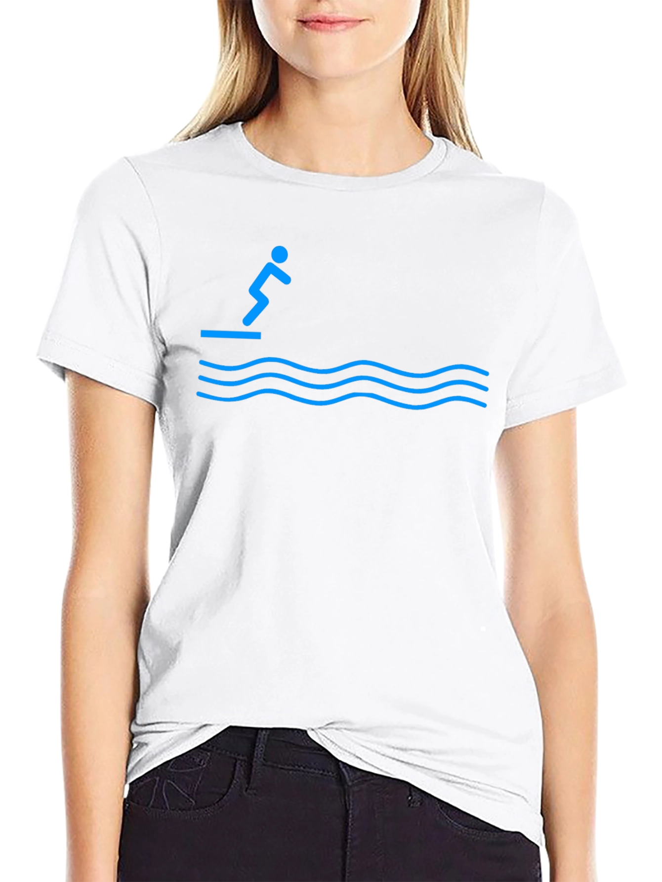 Diving Board T-Shirt - Jump In!