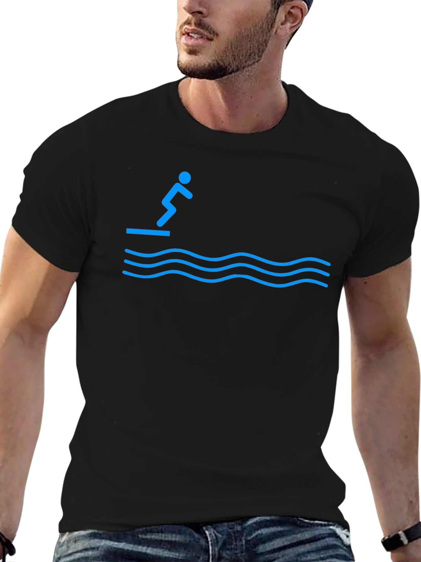 Diving Board T-Shirt - Jump In!