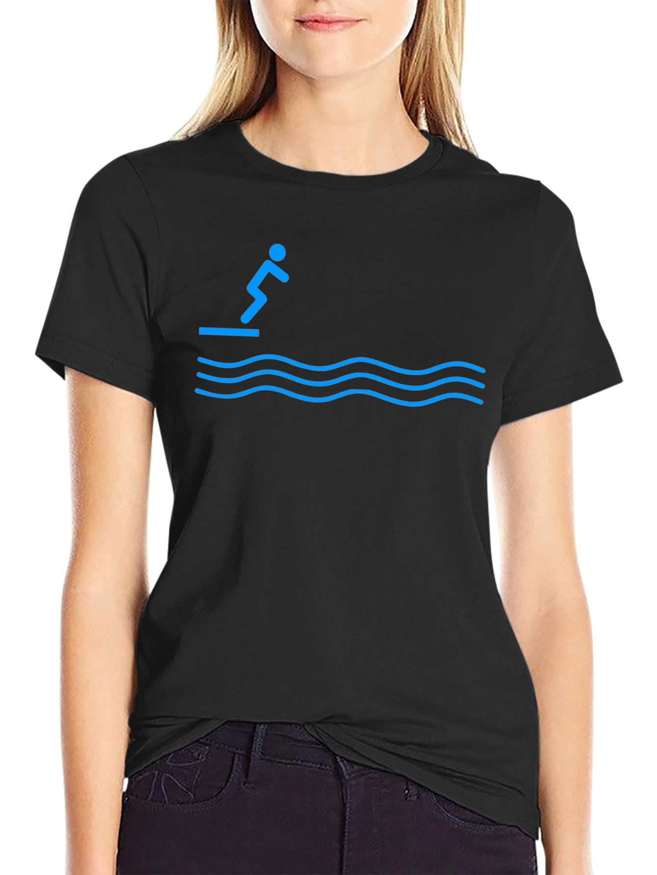 Diving Board T-Shirt - Jump In!