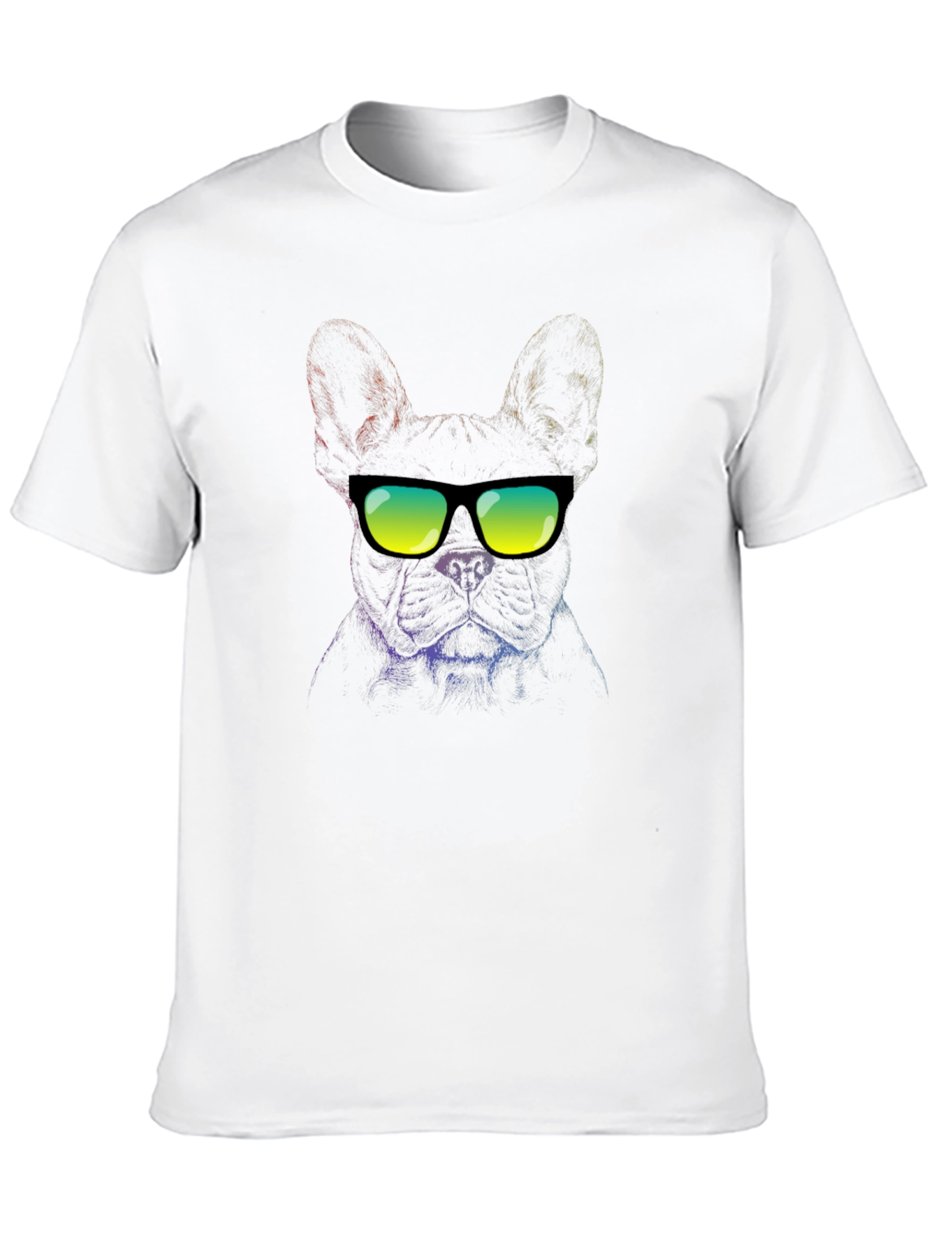 Cool Dog Sunglasses Graphic T-Shirt