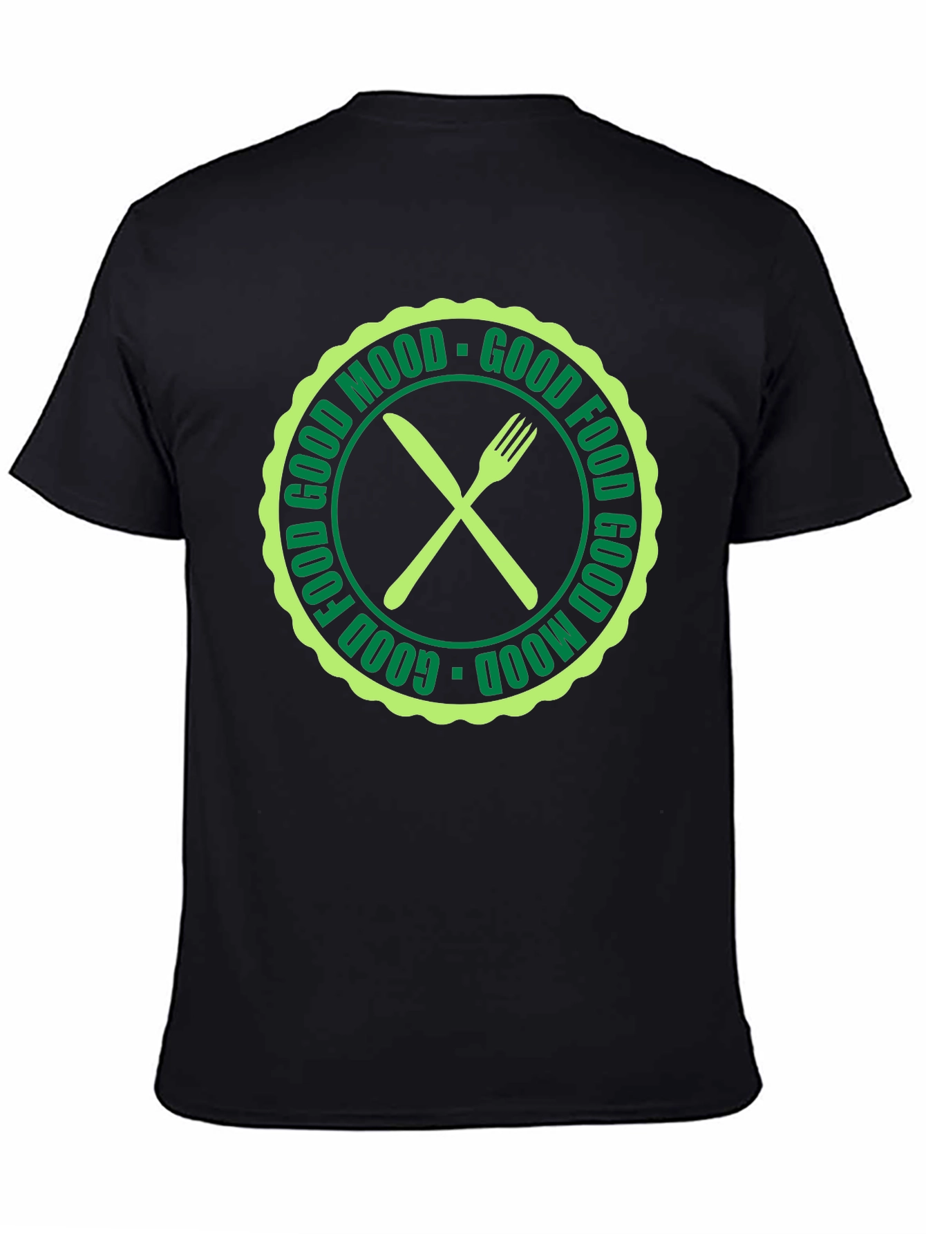 Good Food Good Mood Graphic T-Shirt