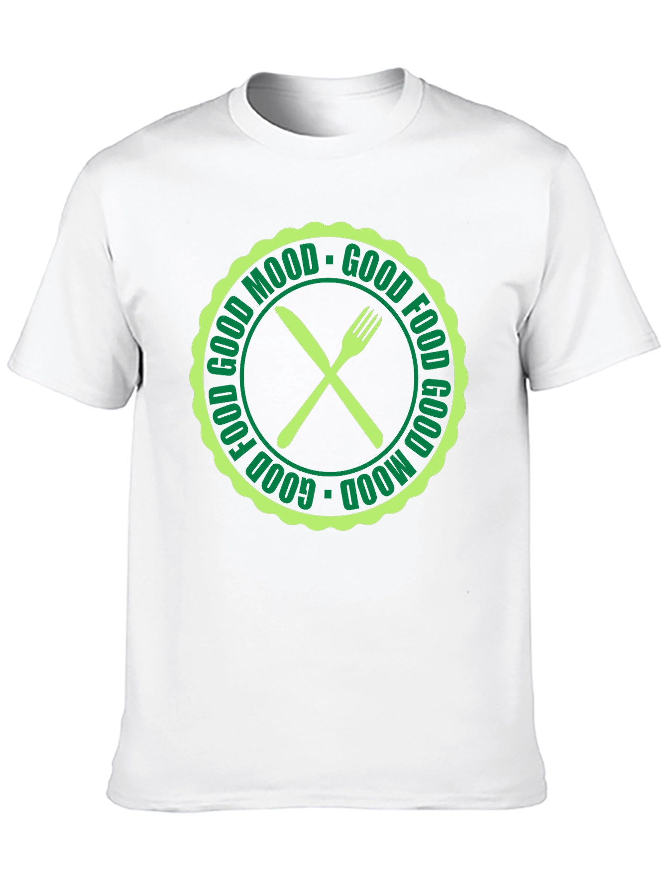 Good Food Good Mood Graphic T-Shirt
