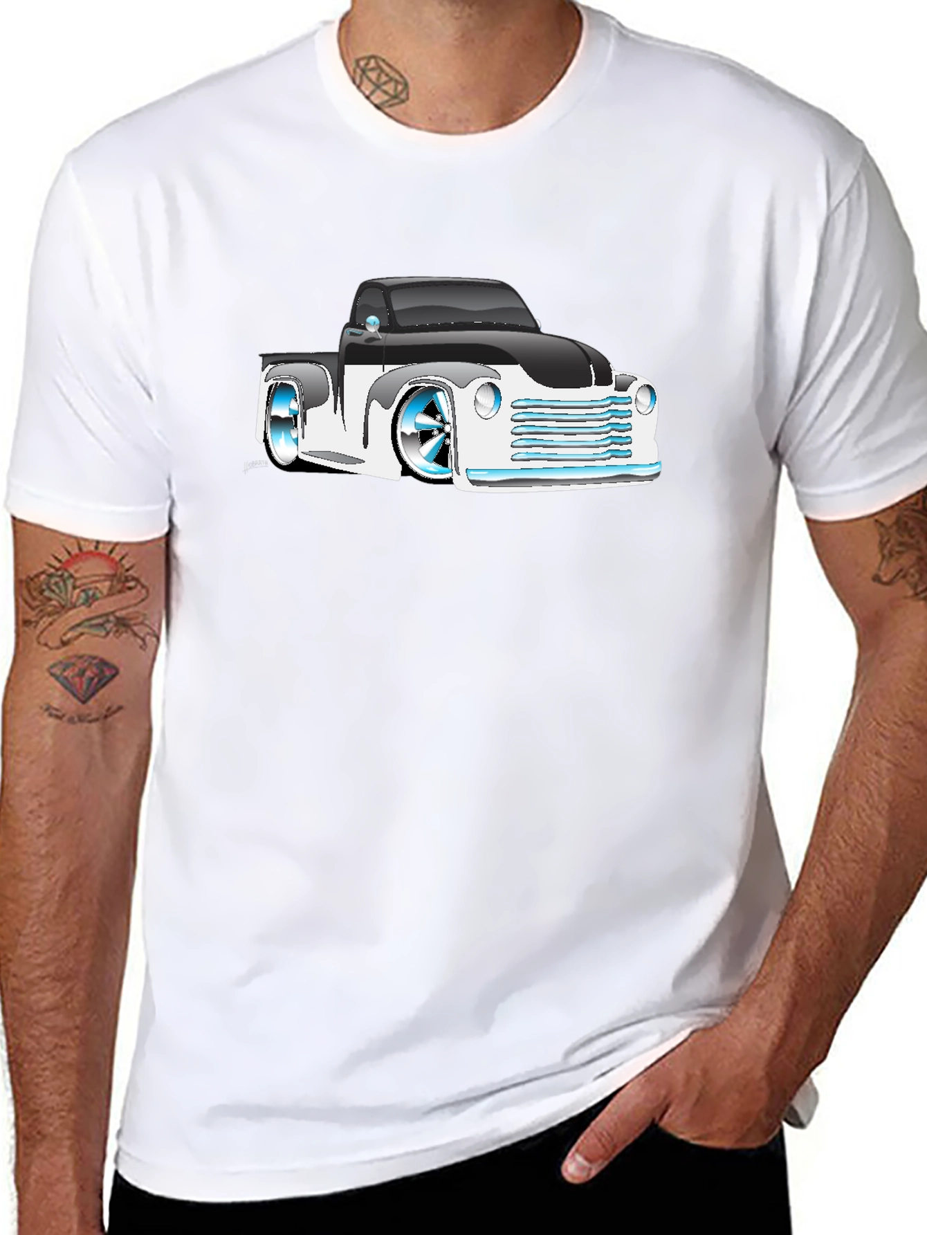 Classic Truck Graphic Tee - Cool Ride
