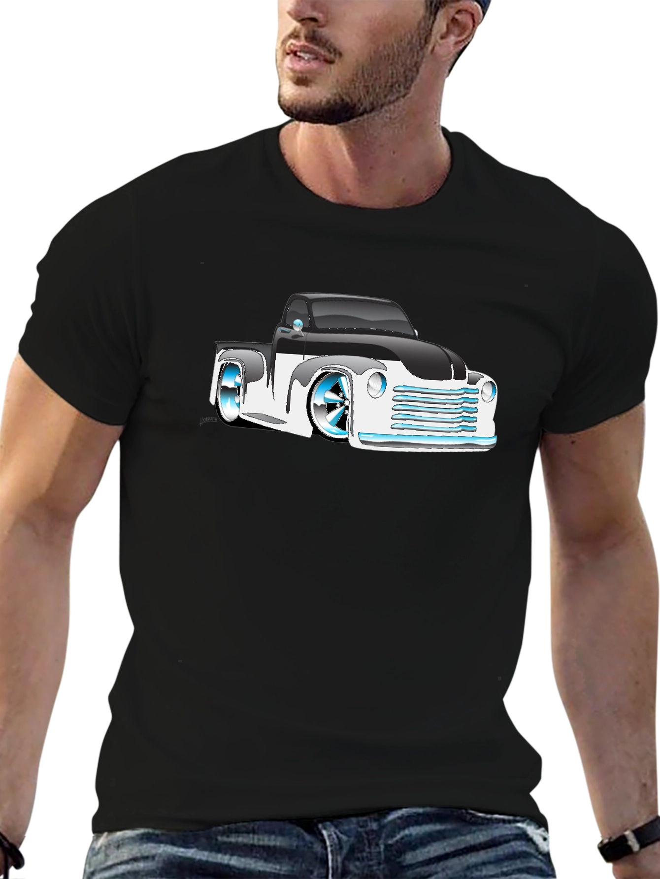 Classic Truck Graphic Tee - Cool Ride