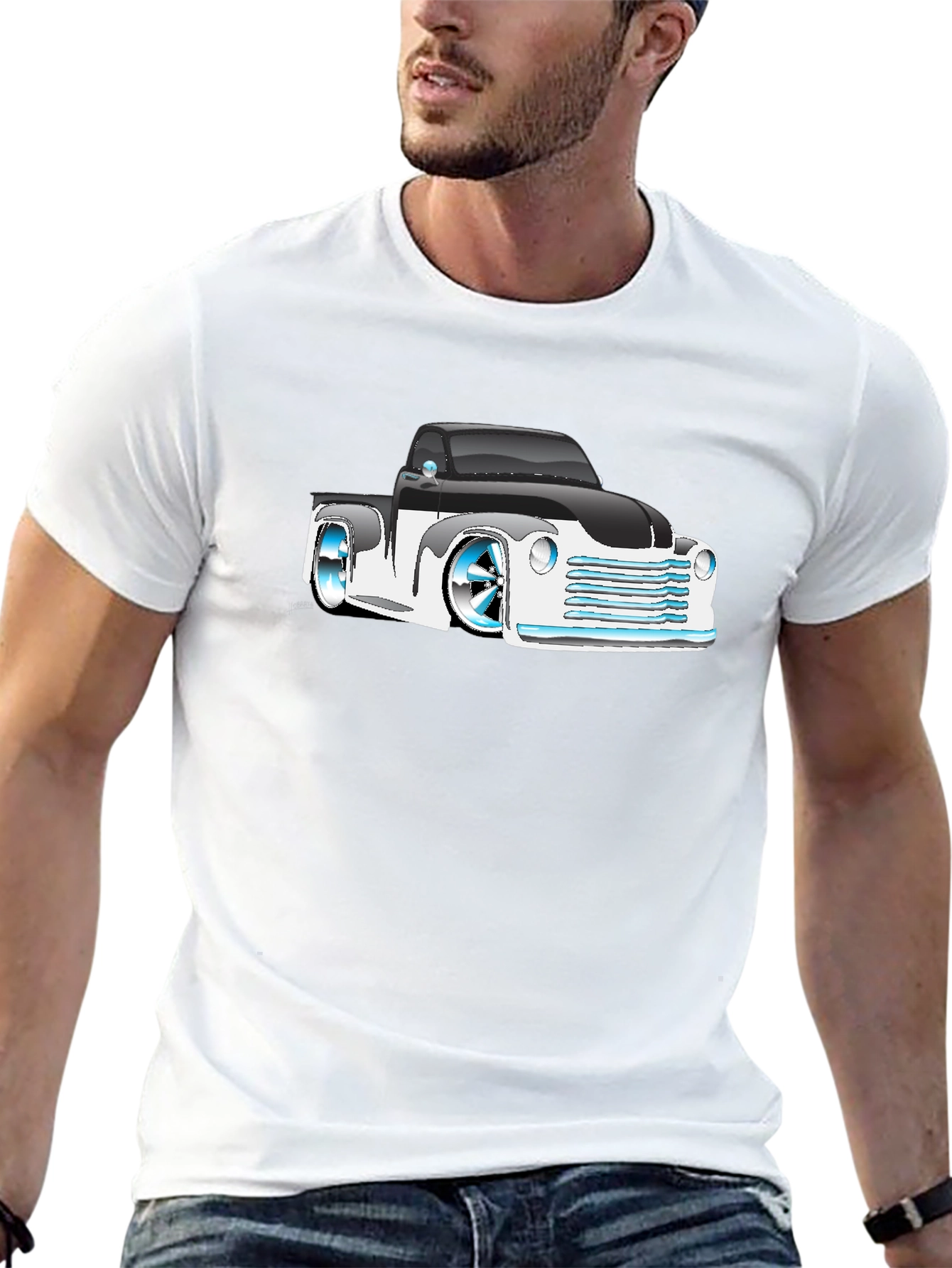 Classic Truck Graphic Tee - Cool Ride