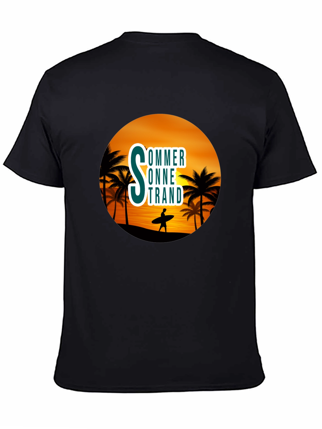 Summer Beach Graphic T-Shirt