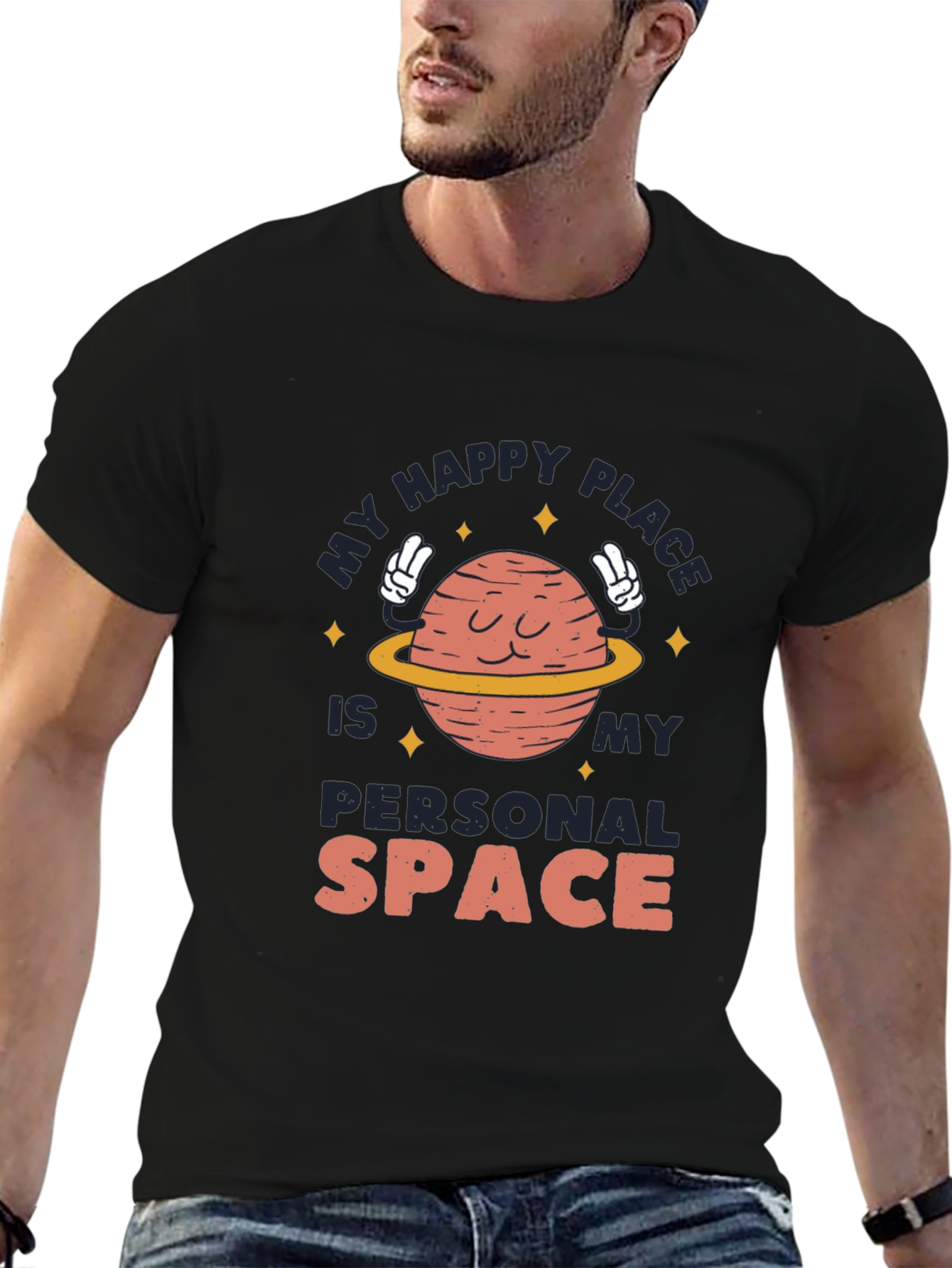 My Happy Place Personal Space Graphic Tee