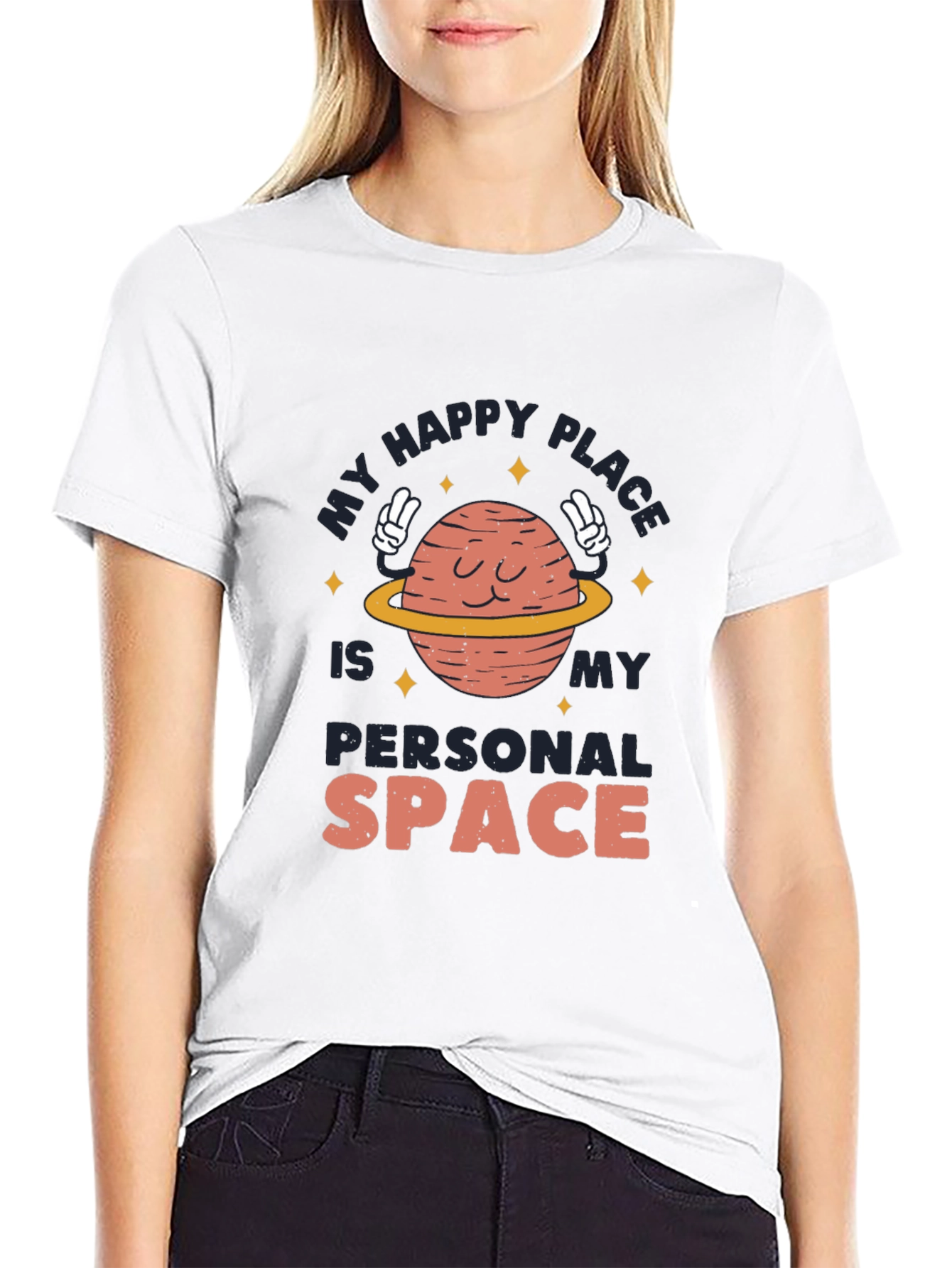 My Happy Place Personal Space Graphic Tee