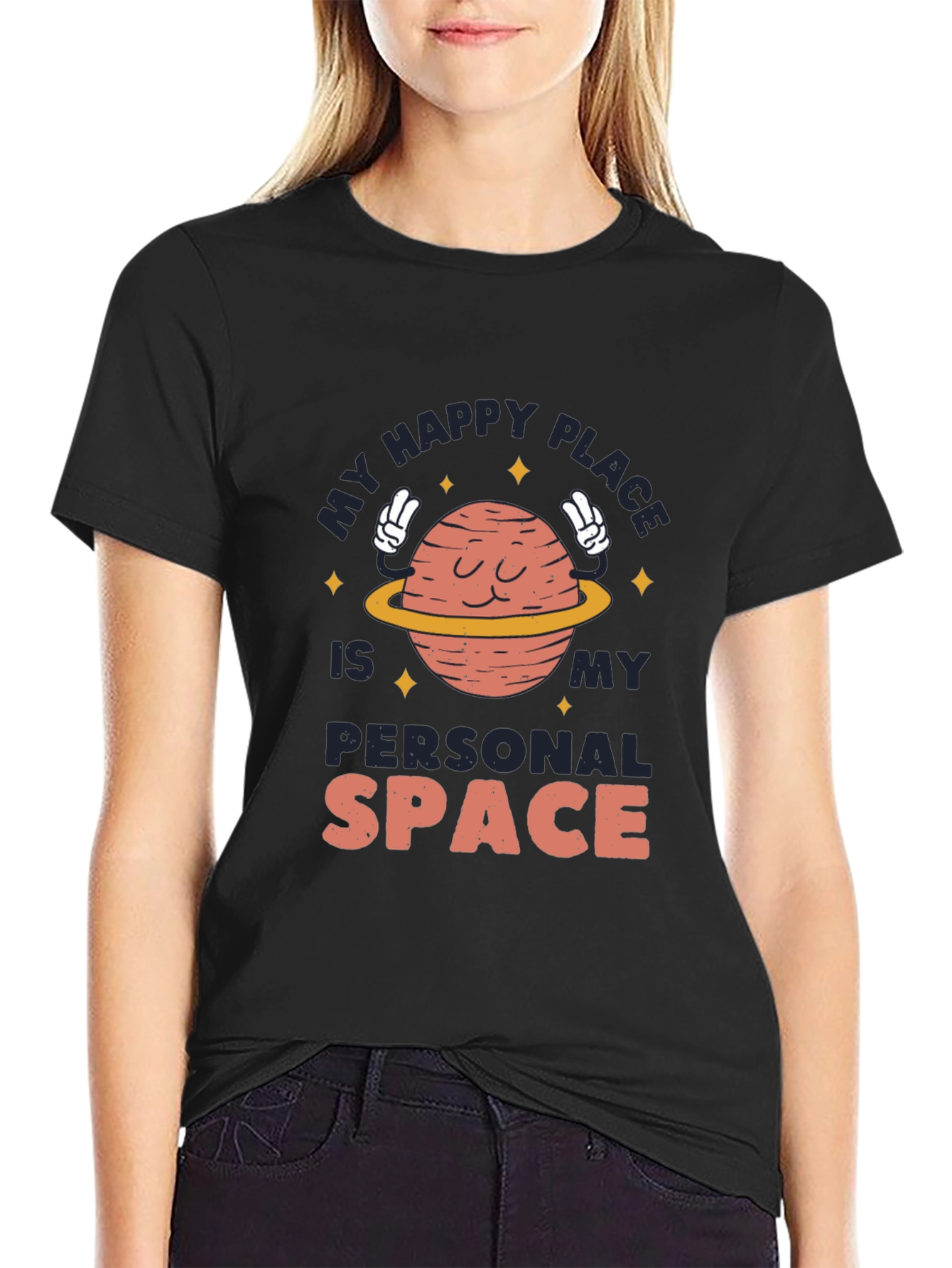 My Happy Place Personal Space Graphic Tee