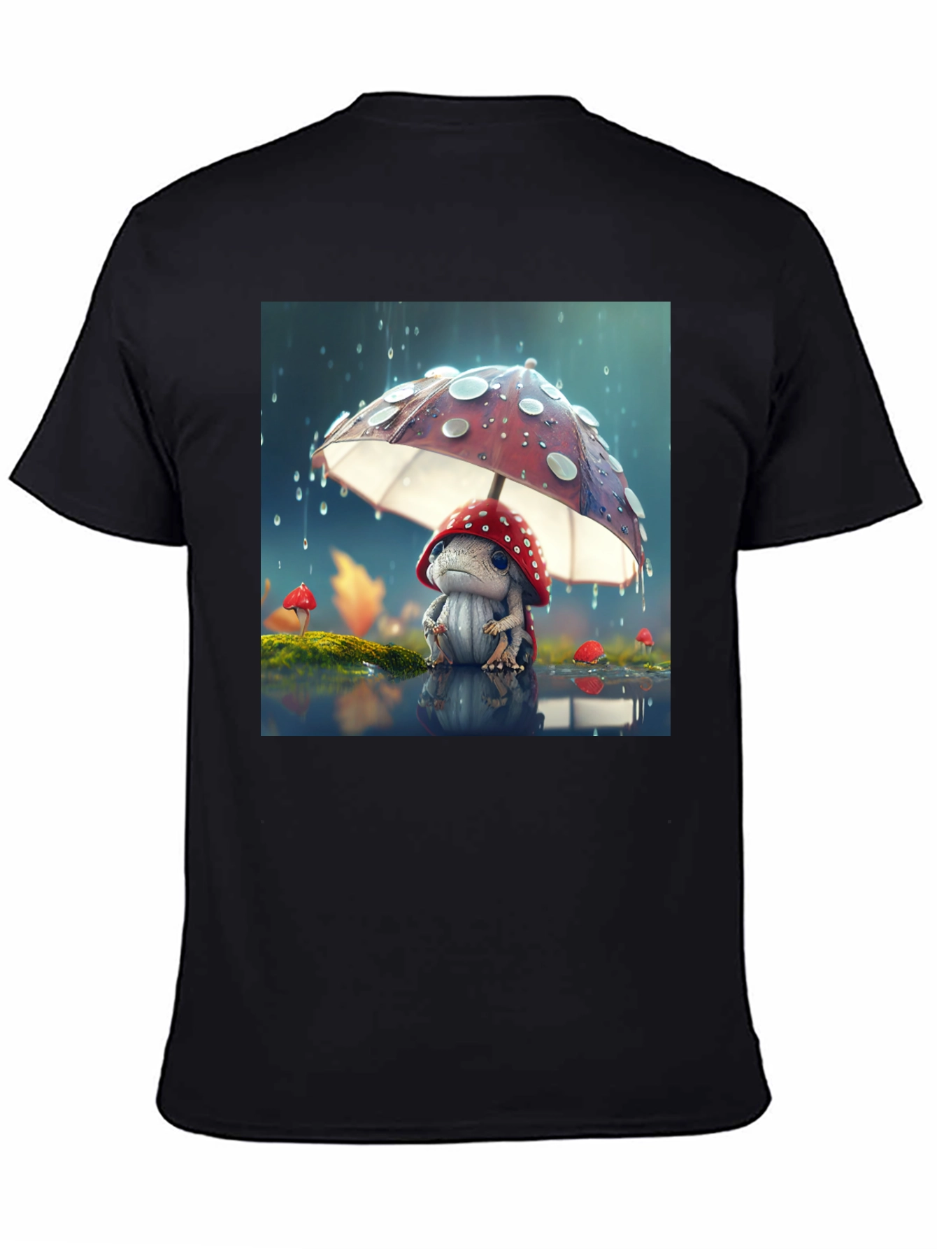 Mushroom Buddy Graphic T-Shirt