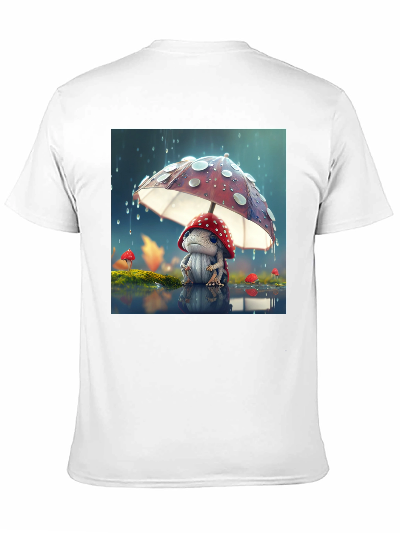 Mushroom Buddy Graphic T-Shirt