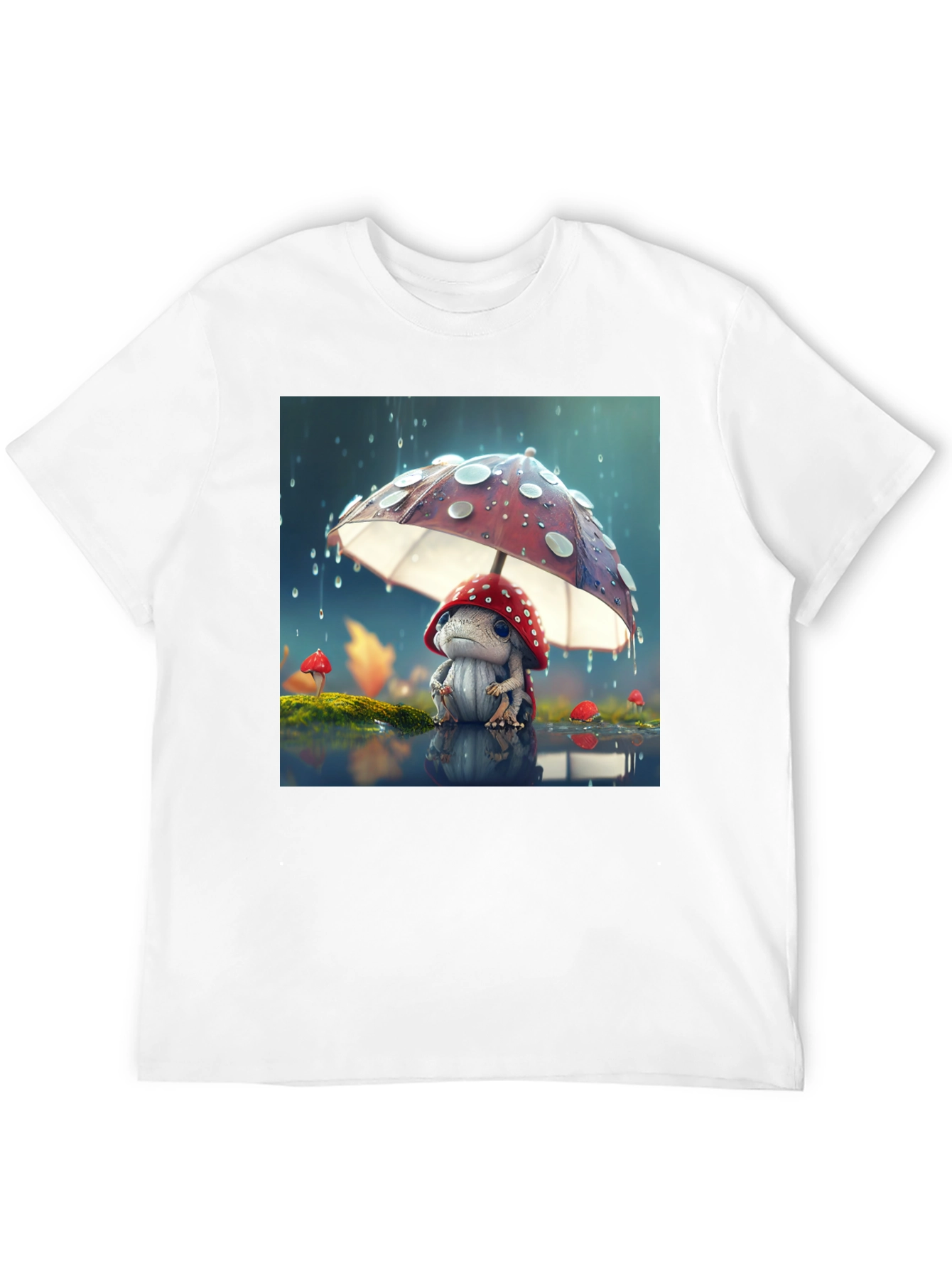 Mushroom Buddy Graphic T-Shirt